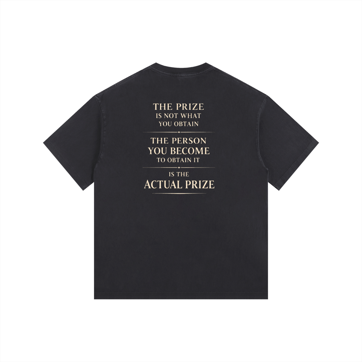 Vintage (Wisdom ) Washed Oversized Cotton T-Shirt