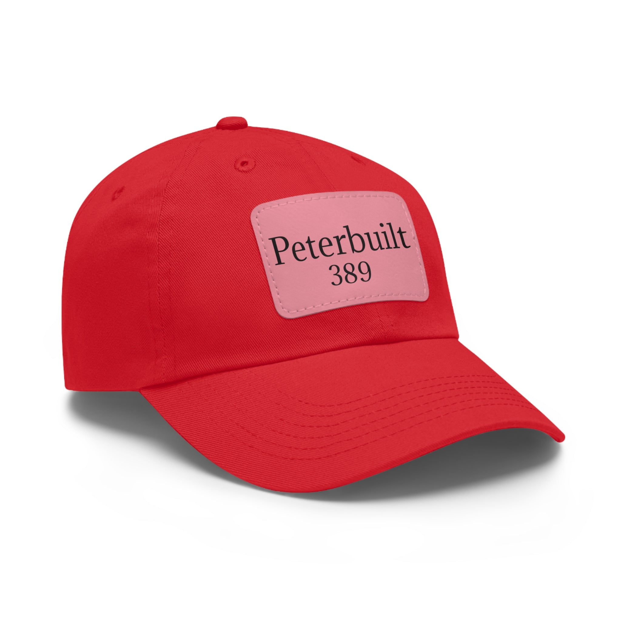 Dad Hat Peterbuilt 389 Leather Patch