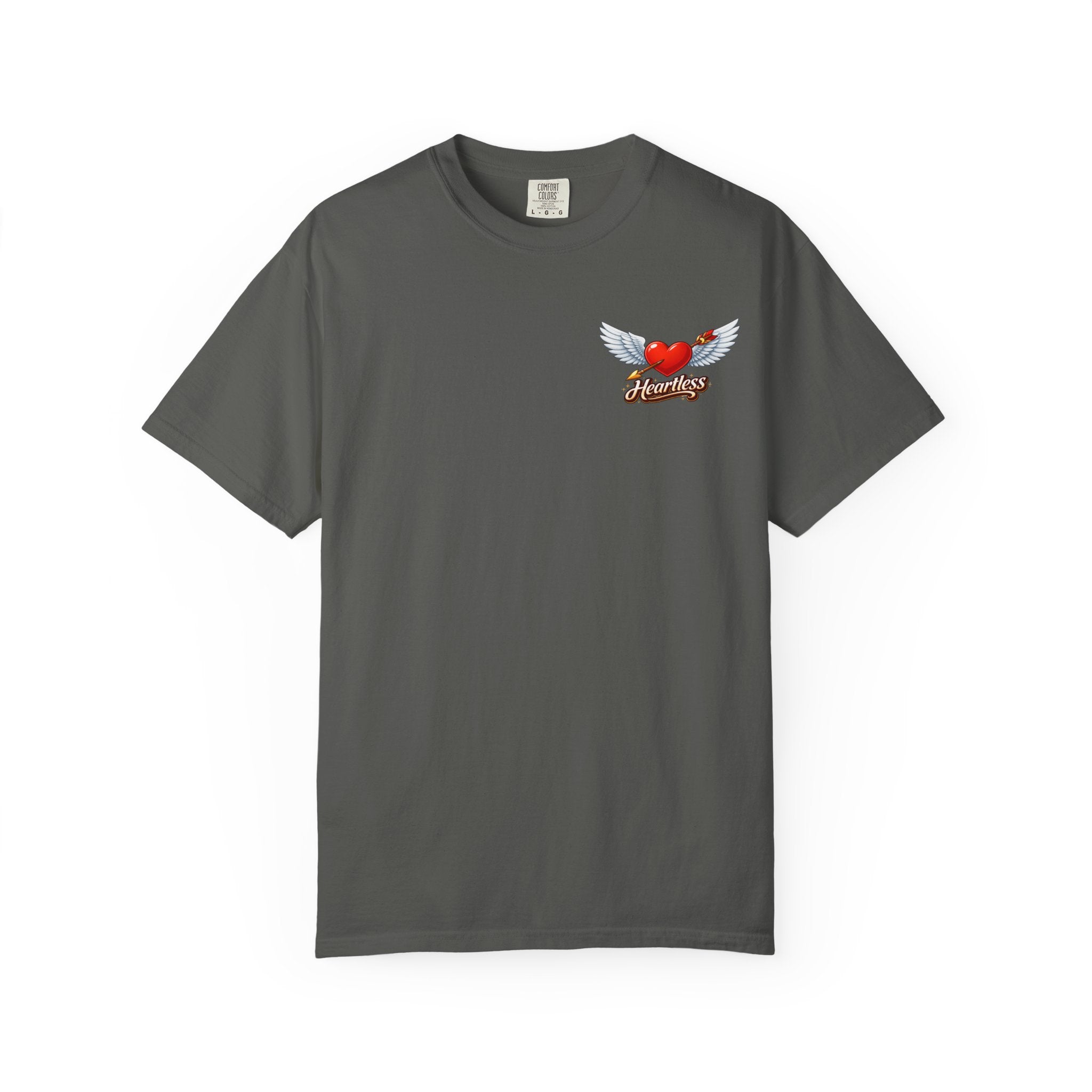 Winged Heart 'Heartless' Graphic T-Shirt | Retro Tattoo Style