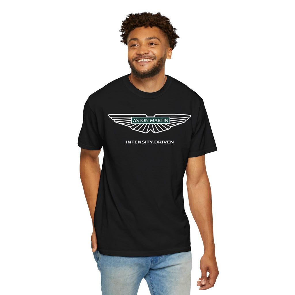 Aston Martin Logo T-Shirt Intensity Driven Graphic Tee