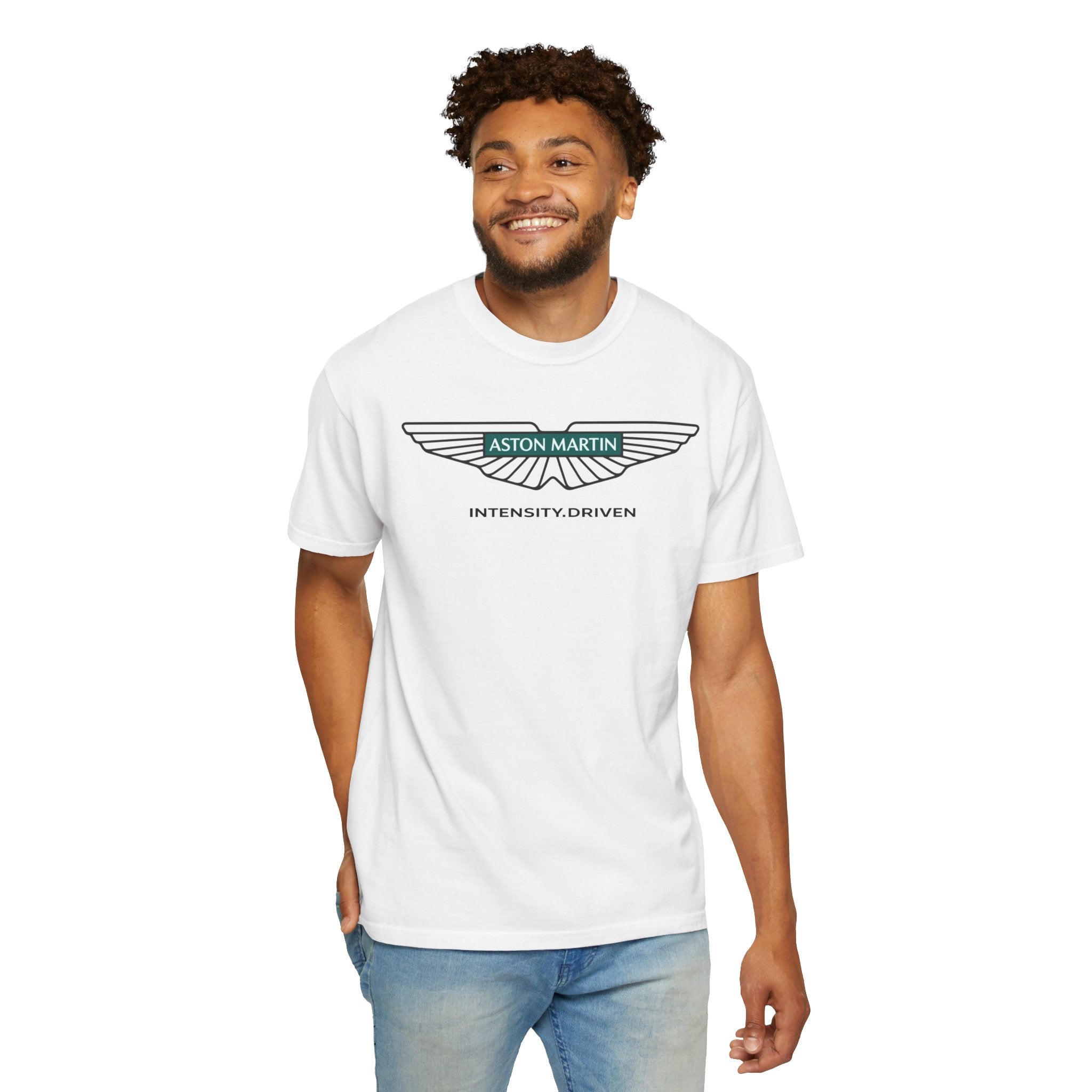 Aston Martin Logo T-Shirt Intensity Driven Graphic Tee