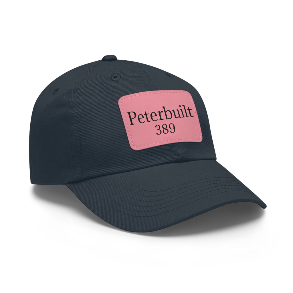 Dad Hat Peterbuilt 389 Leather Patch