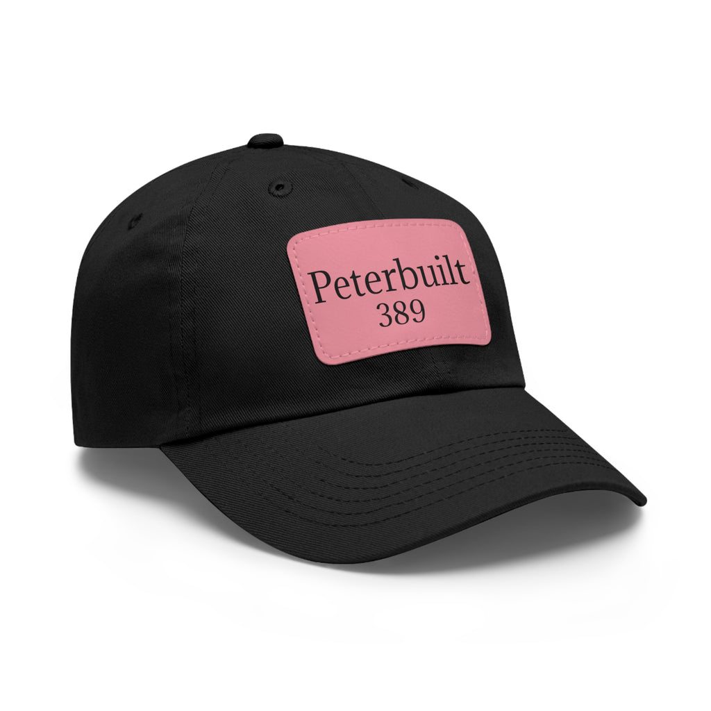 Dad Hat Peterbuilt 389 Leather Patch