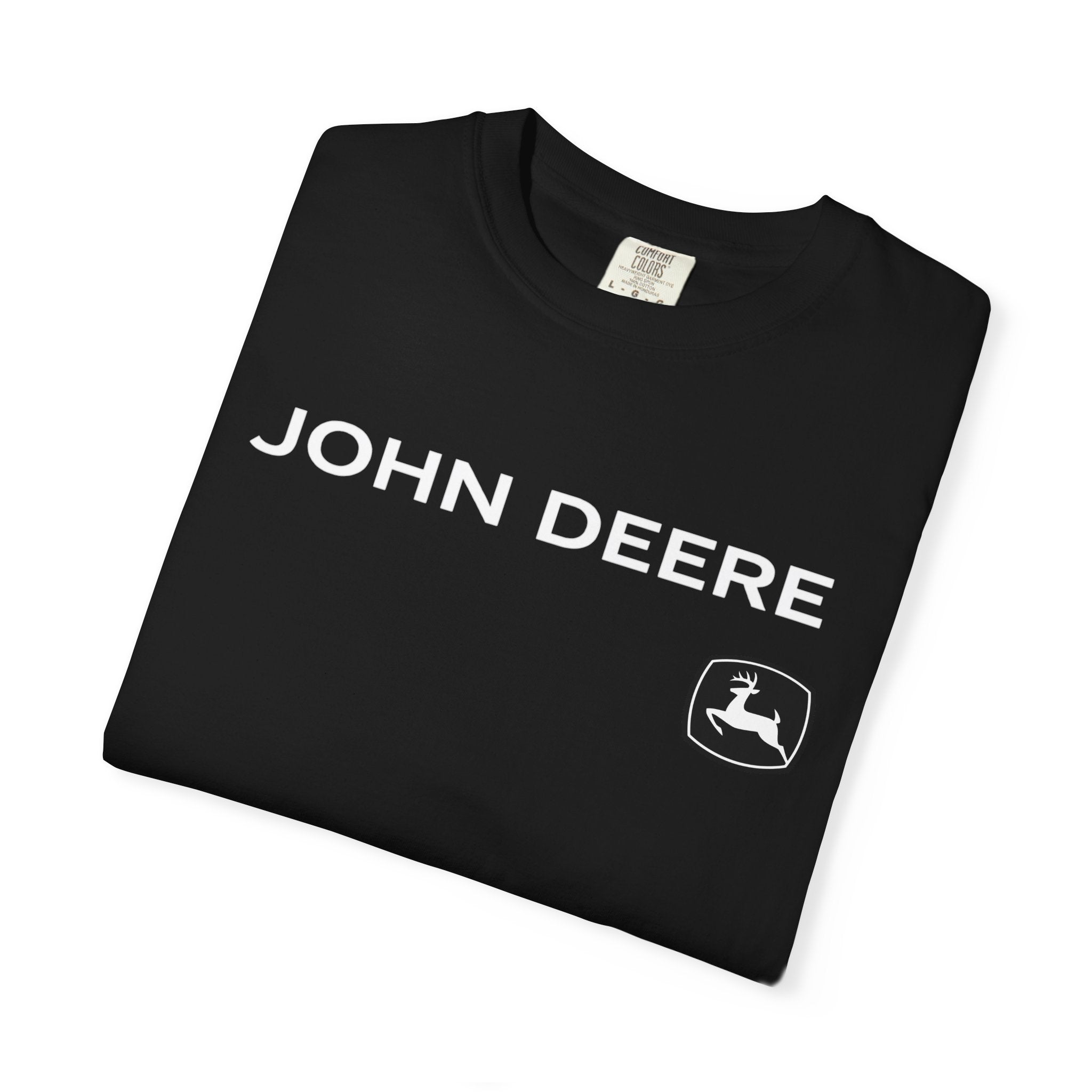 John Deere Logo T-Shirt  Vintage Farm Tractors Tee