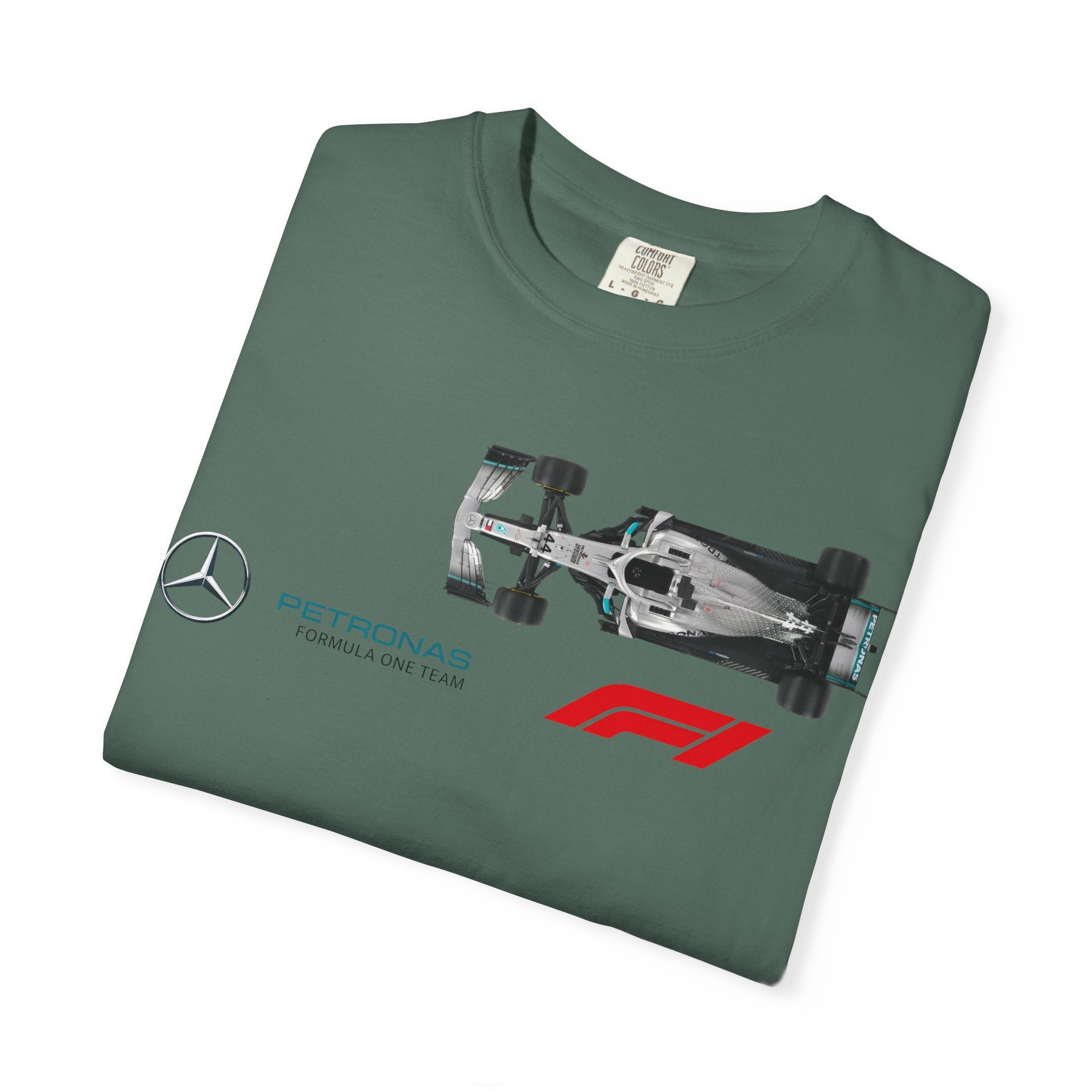 Mercedes AMG Petronas F1 Car T-shirt | Formula 1 Racing Tee