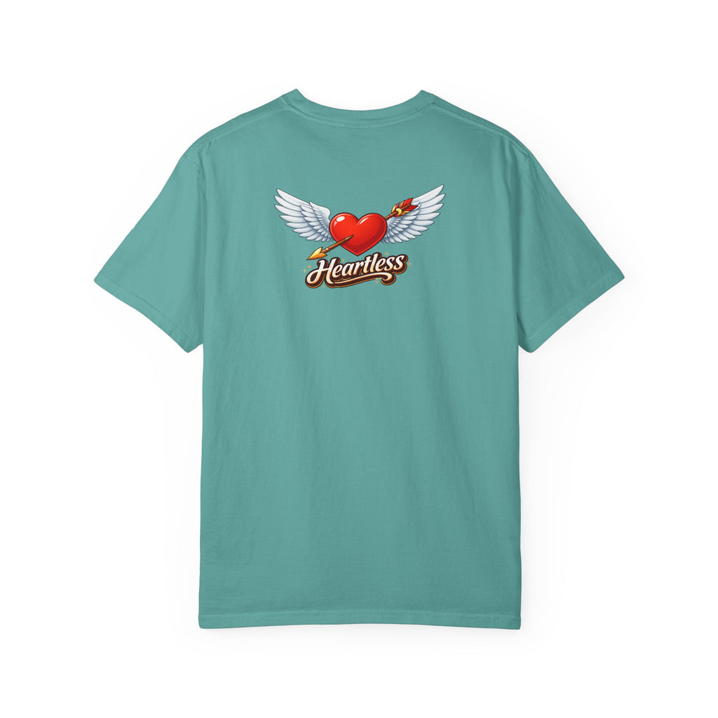 Winged Heart 'Heartless' Graphic T-Shirt | Retro Tattoo Style