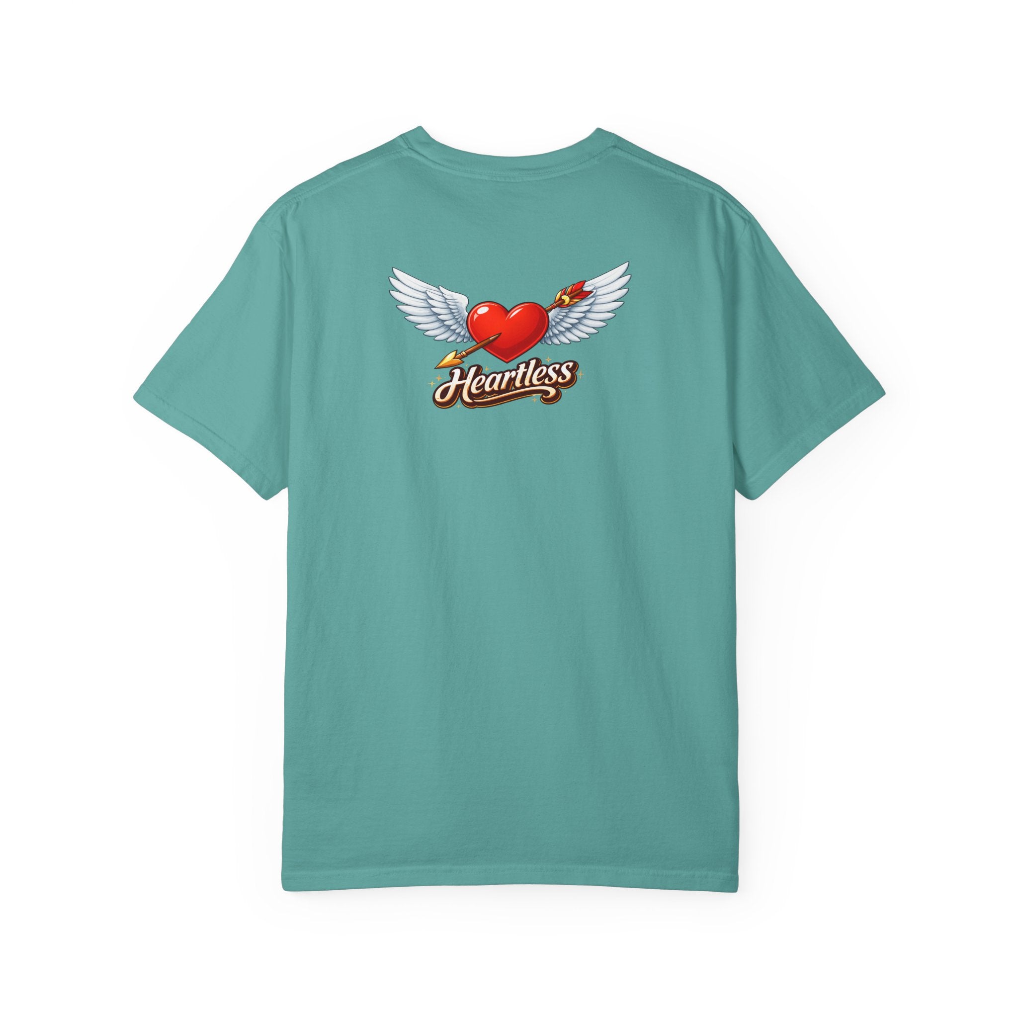 Winged Heart 'Heartless' Graphic T-Shirt | Retro Tattoo Style