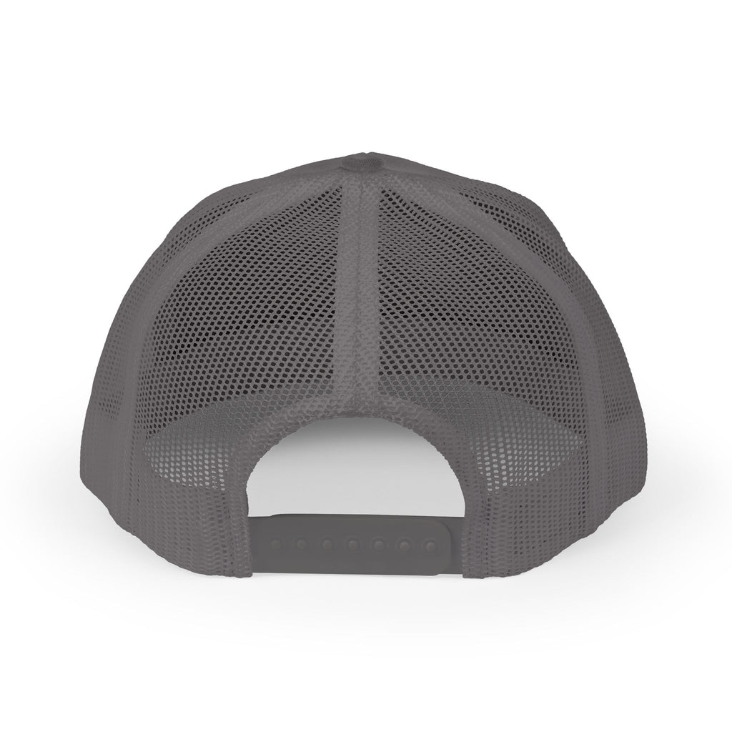 Motorsport Trucker Cap — Japanese Kana Racing Logo Snapback