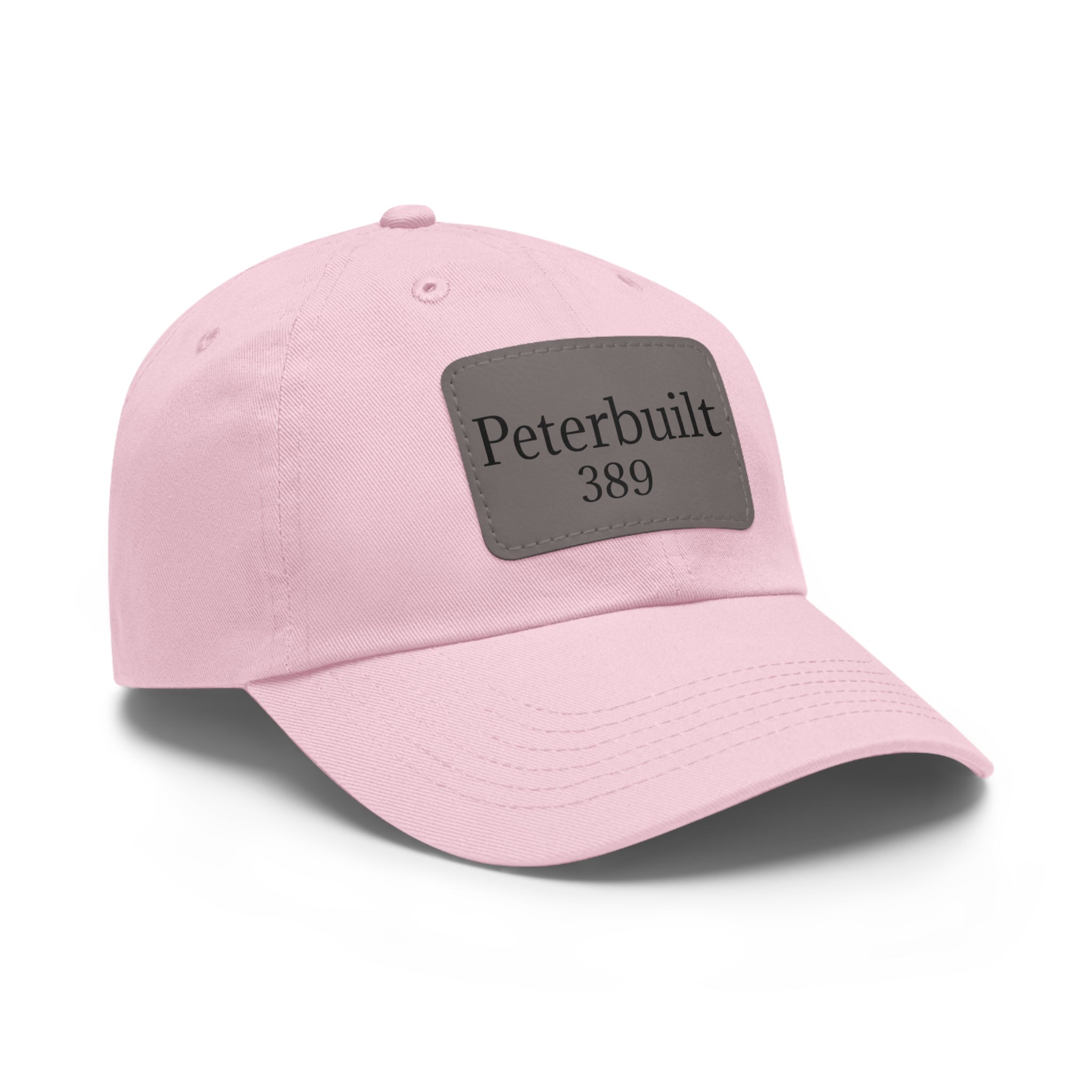 Dad Hat Peterbuilt 389 Leather Patch