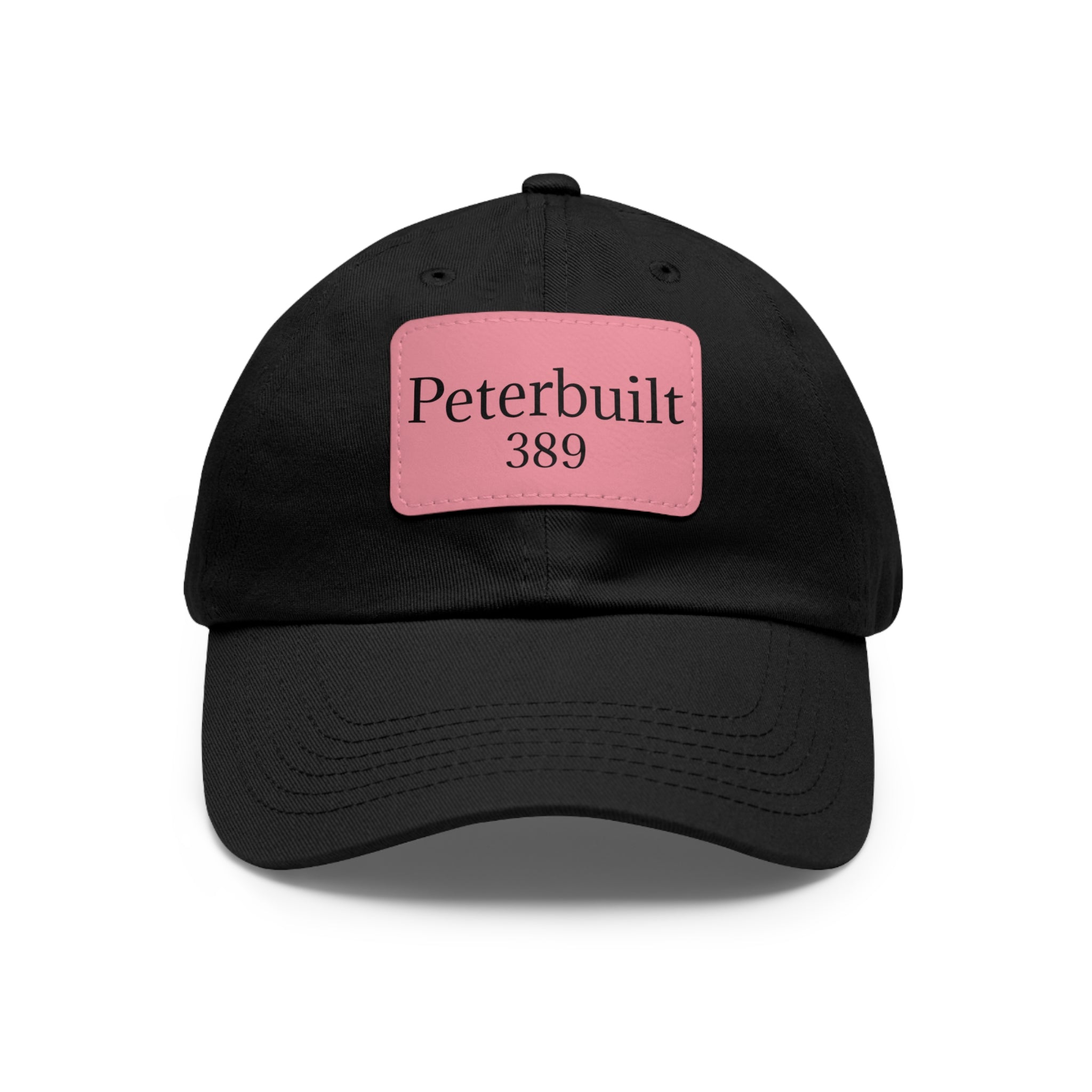 Dad Hat Peterbuilt 389 Leather Patch