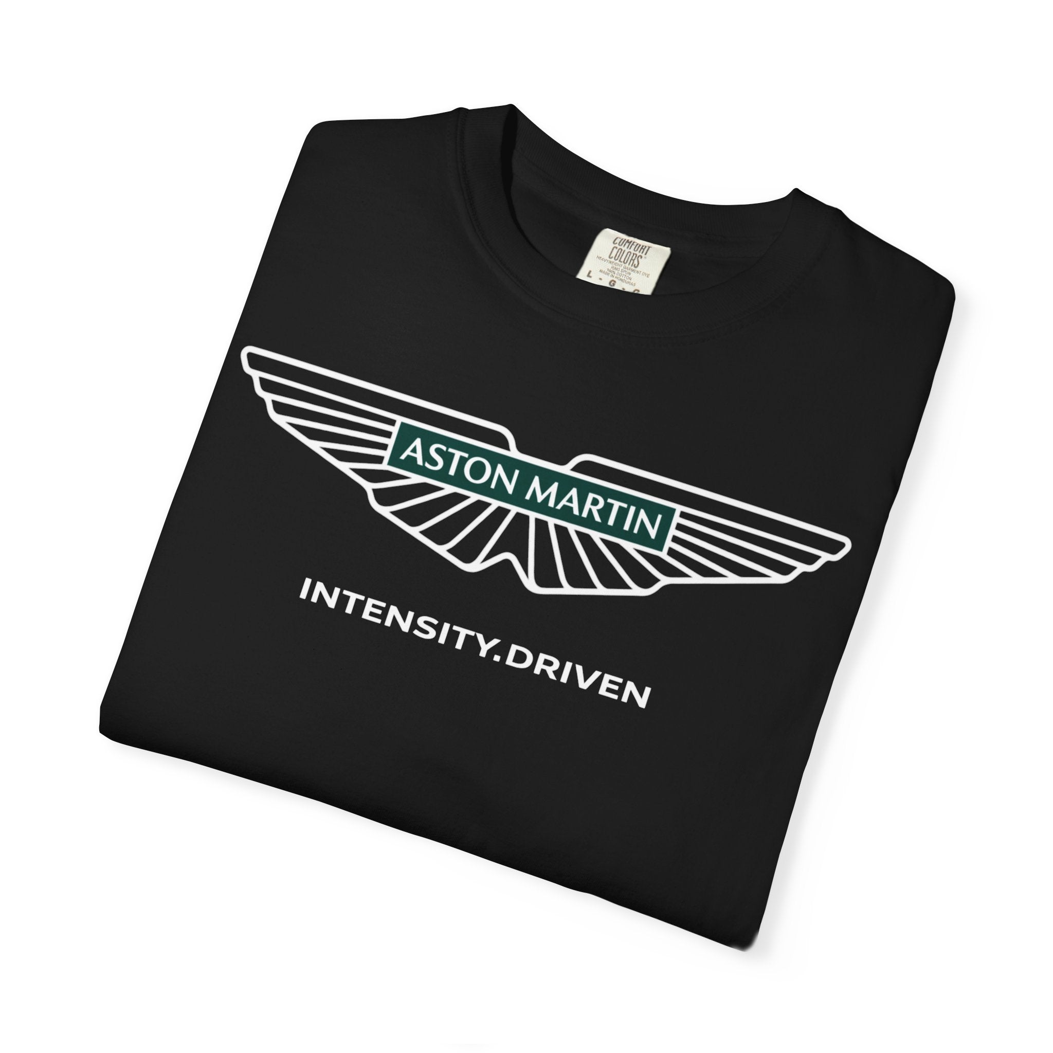 Aston Martin Logo T-Shirt Intensity Driven Graphic Tee