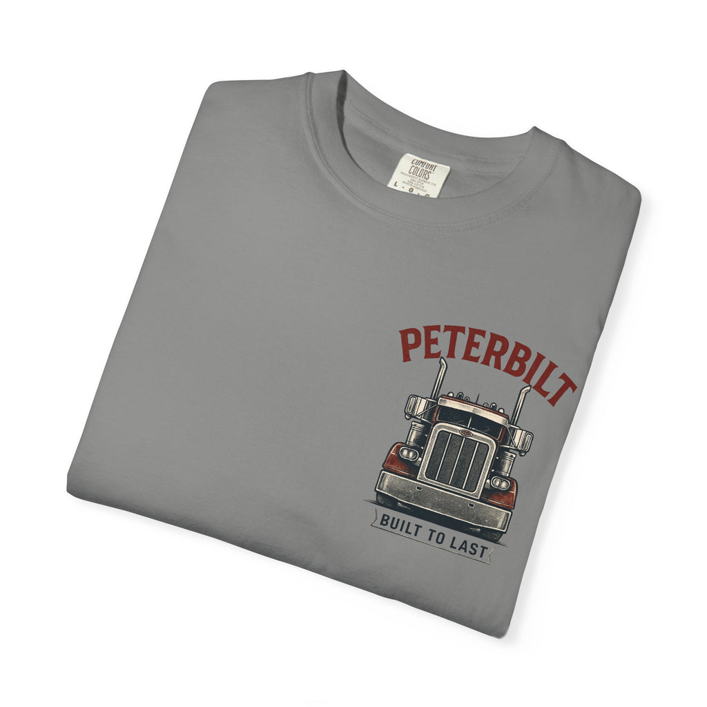 Classic Peterbuilt T-shirt with Truck Design, Bold Statement Tee for Truck Lovers, Perfect Gift for Birthdays, Casual Wear, Road Essential