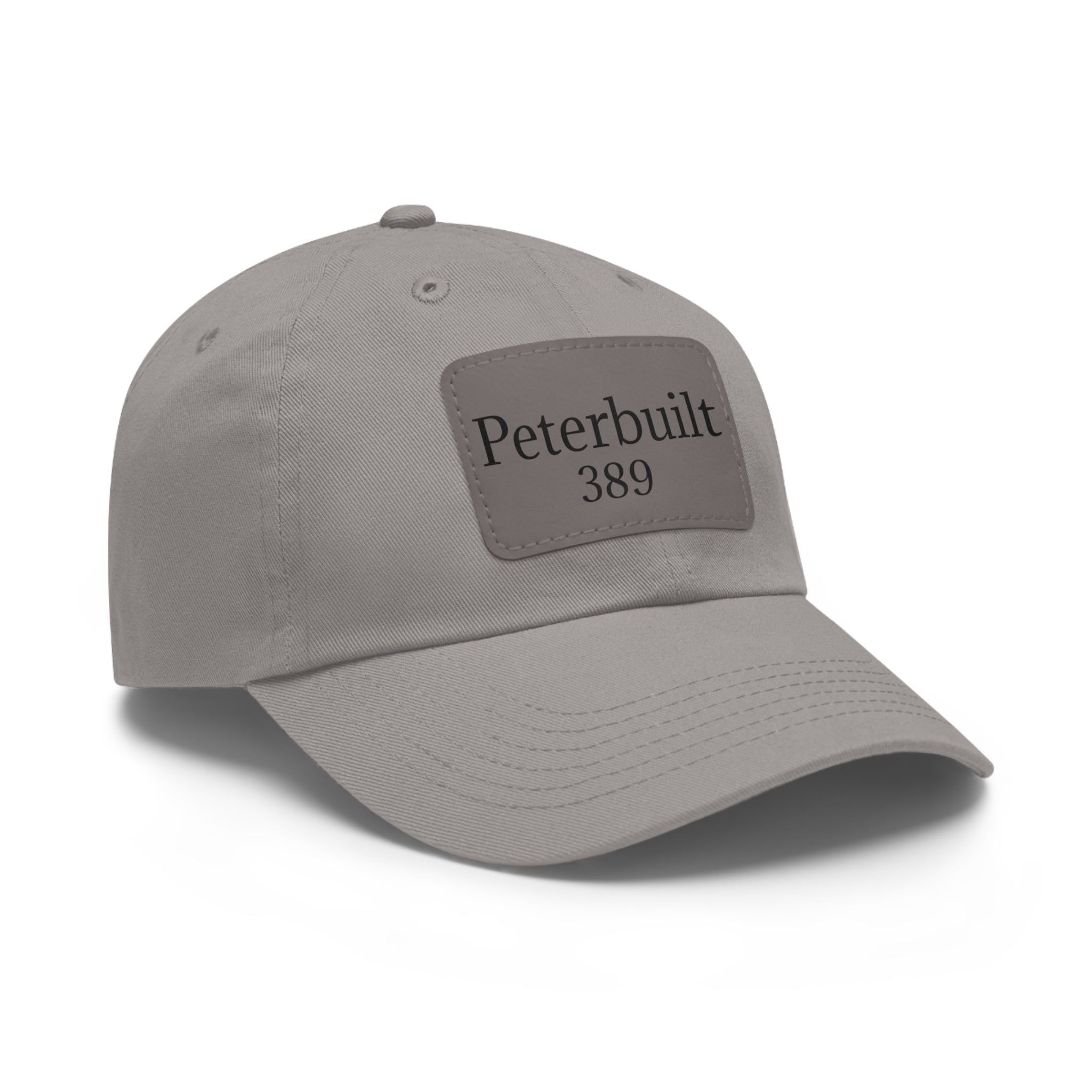 Dad Hat Peterbuilt 389 Leather Patch