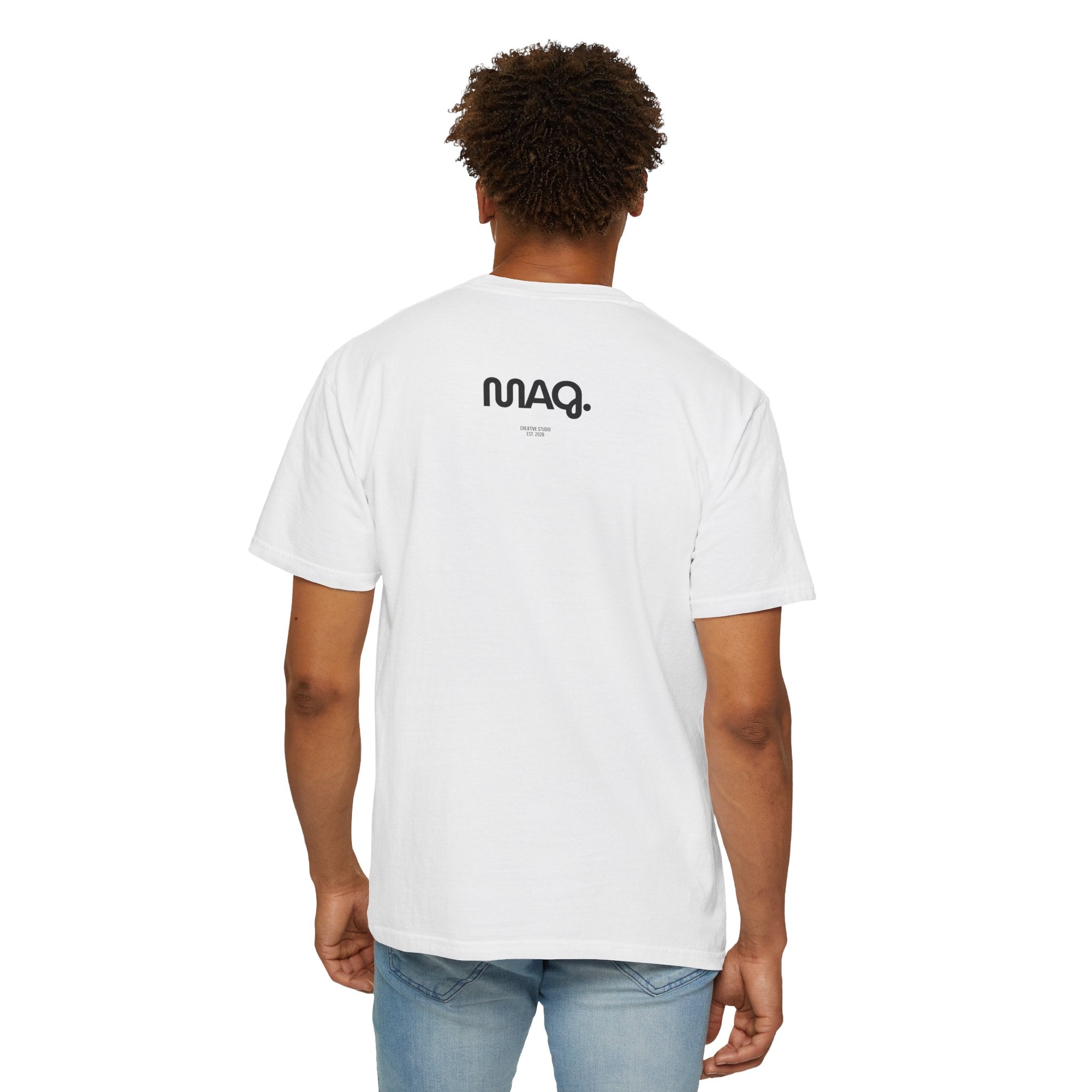 Cow Graphic (MAG) T-Shirt  MAQ Peekaboo Logo Tee