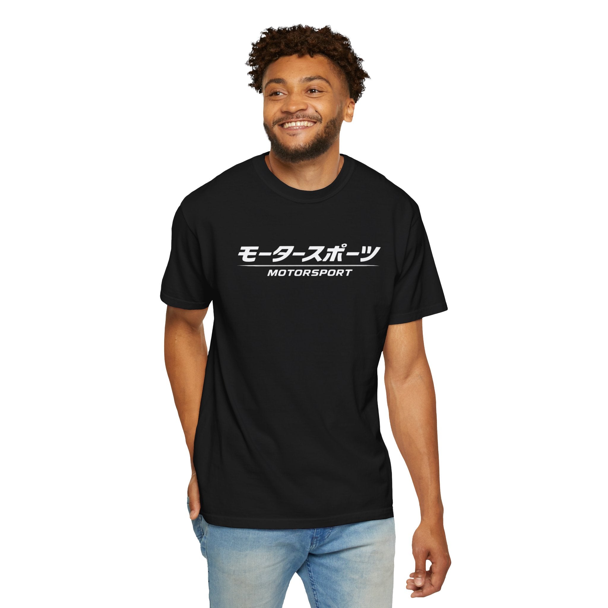 Motorsport Japanese Logo T-Shirt — Racing Graphic Tee