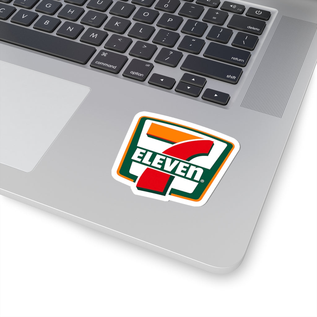 7-Eleven Logo Kiss-Cut Sticker | Convenience Store Logo Sticker