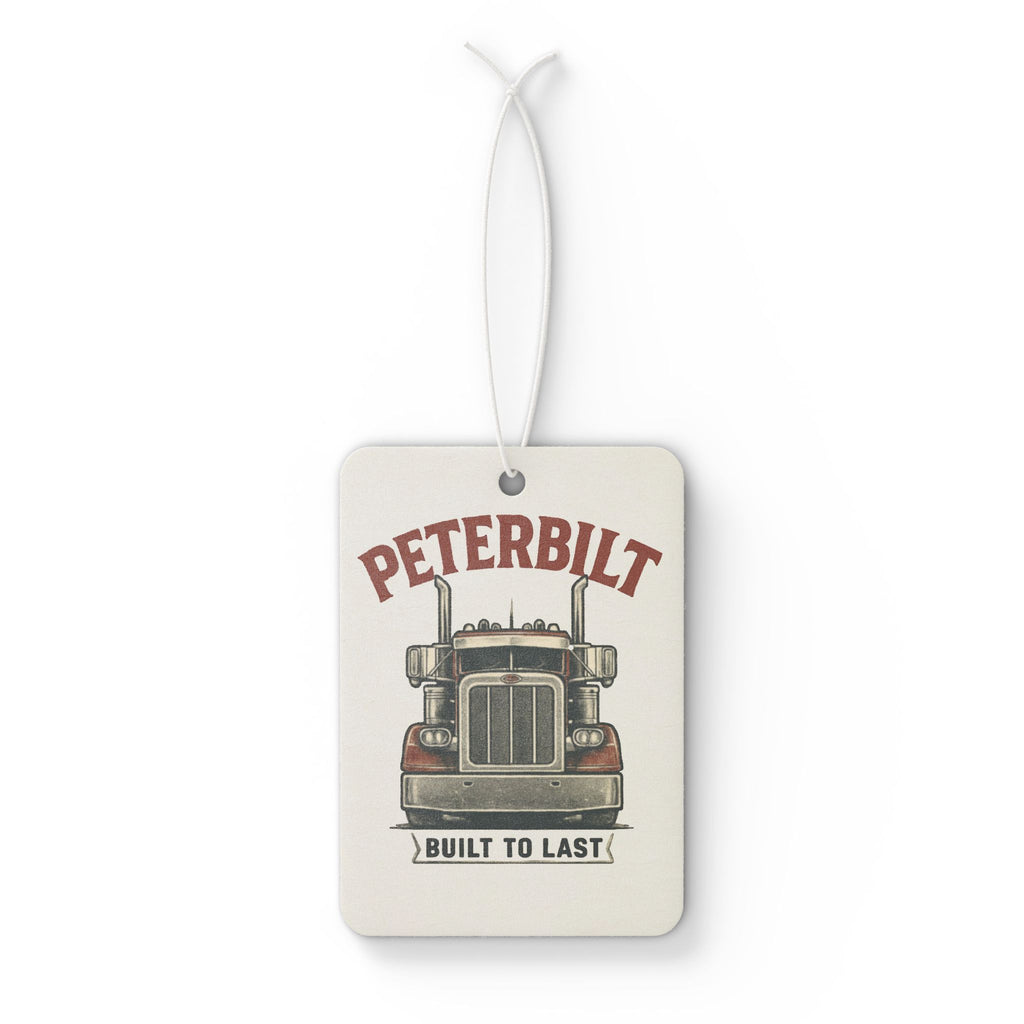 Peterbilt Truck Car Air Freshener | Built to Last, Semi Truck Design