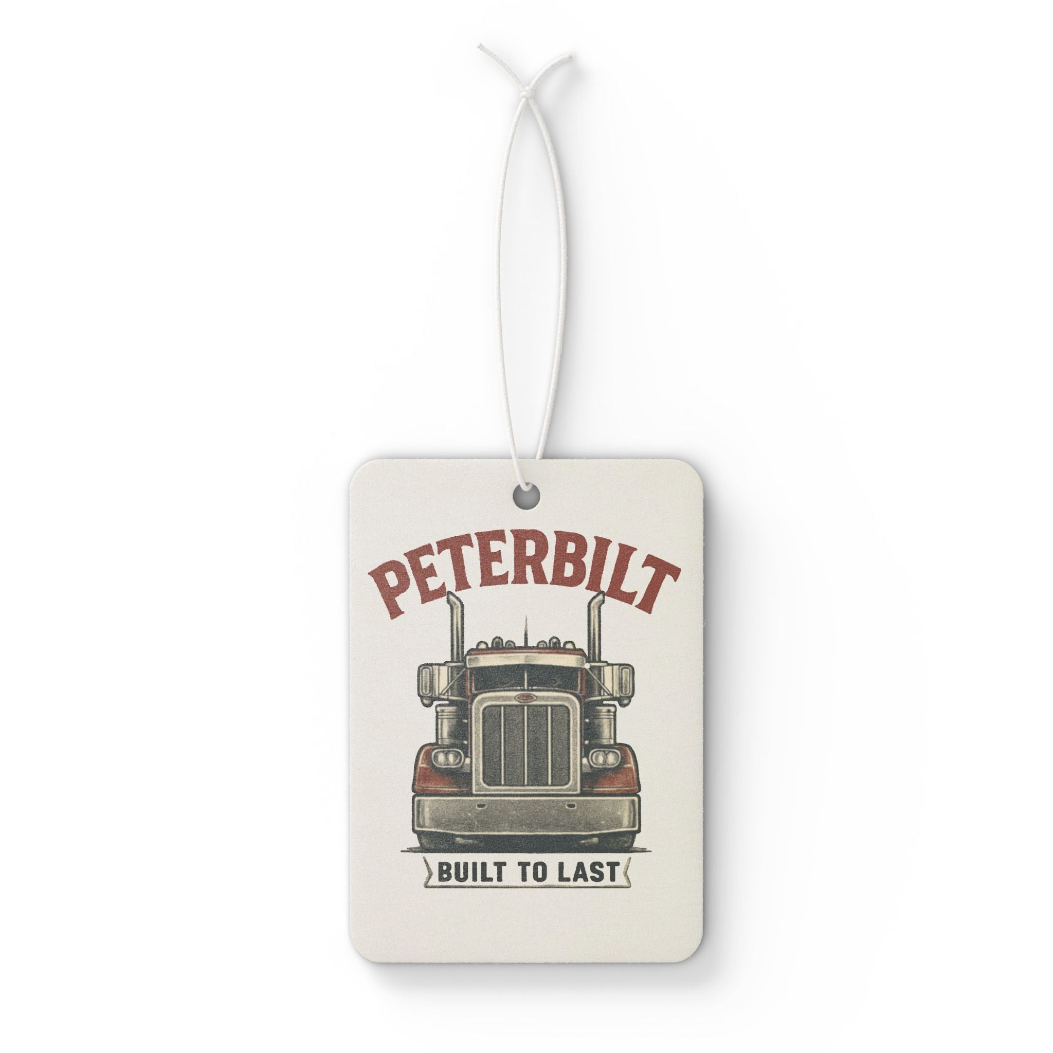 Peterbilt Truck Car Air Freshener | Built to Last, Semi Truck Design