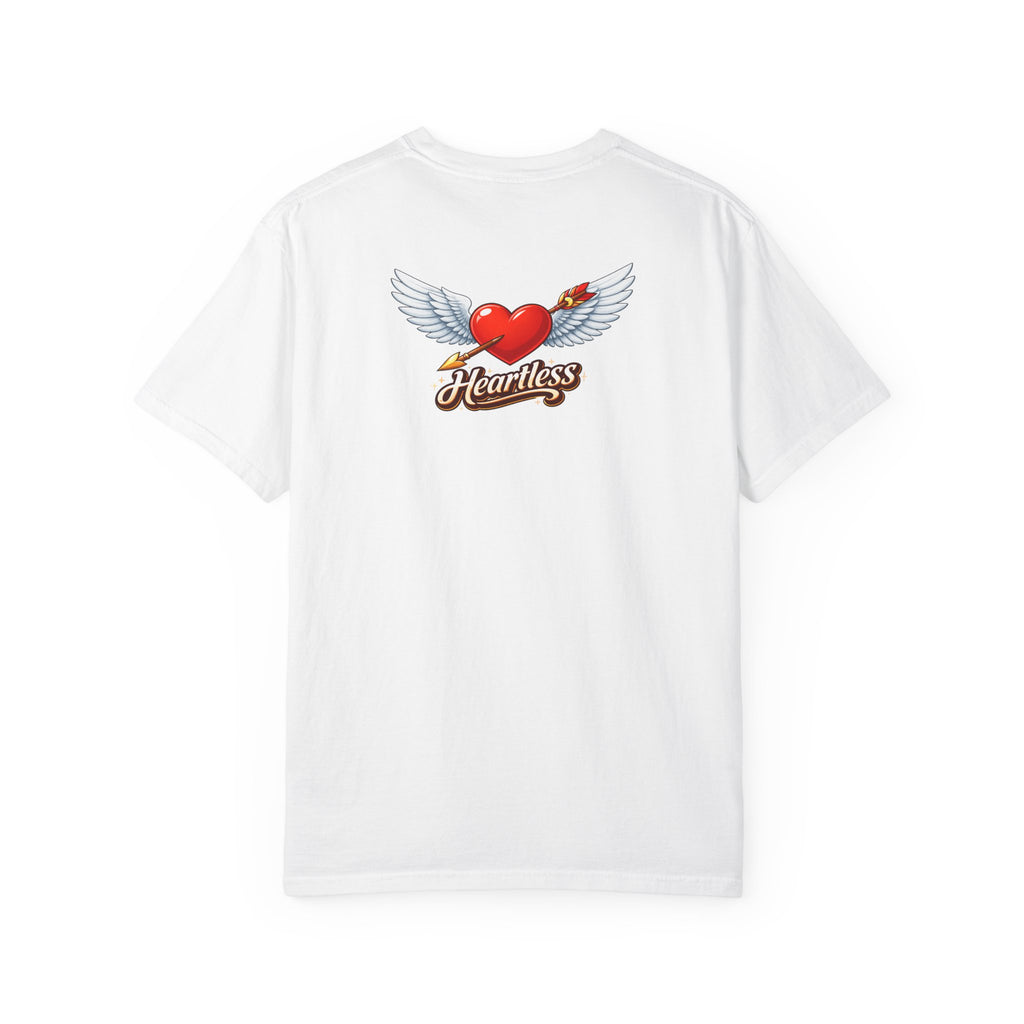 Winged Heart 'Heartless' Graphic T-Shirt | Retro Tattoo Style