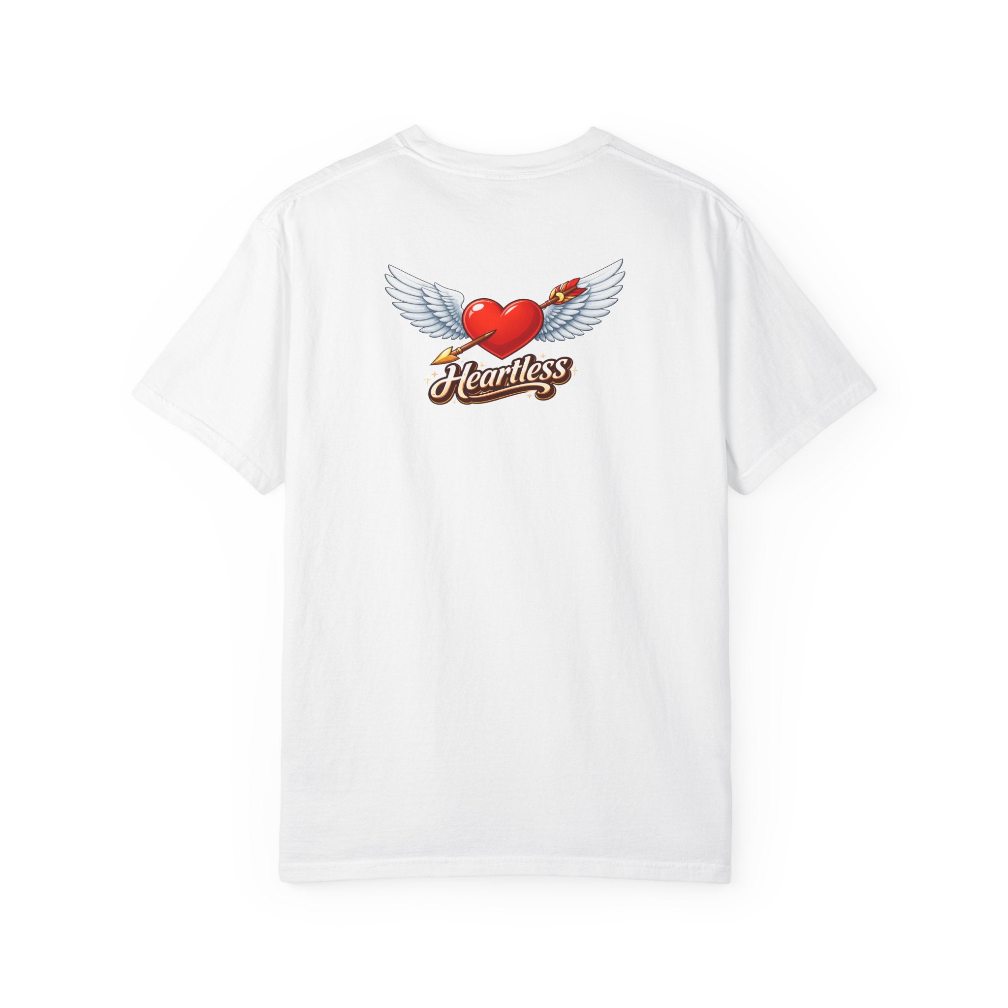 Winged Heart 'Heartless' Graphic T-Shirt | Retro Tattoo Style