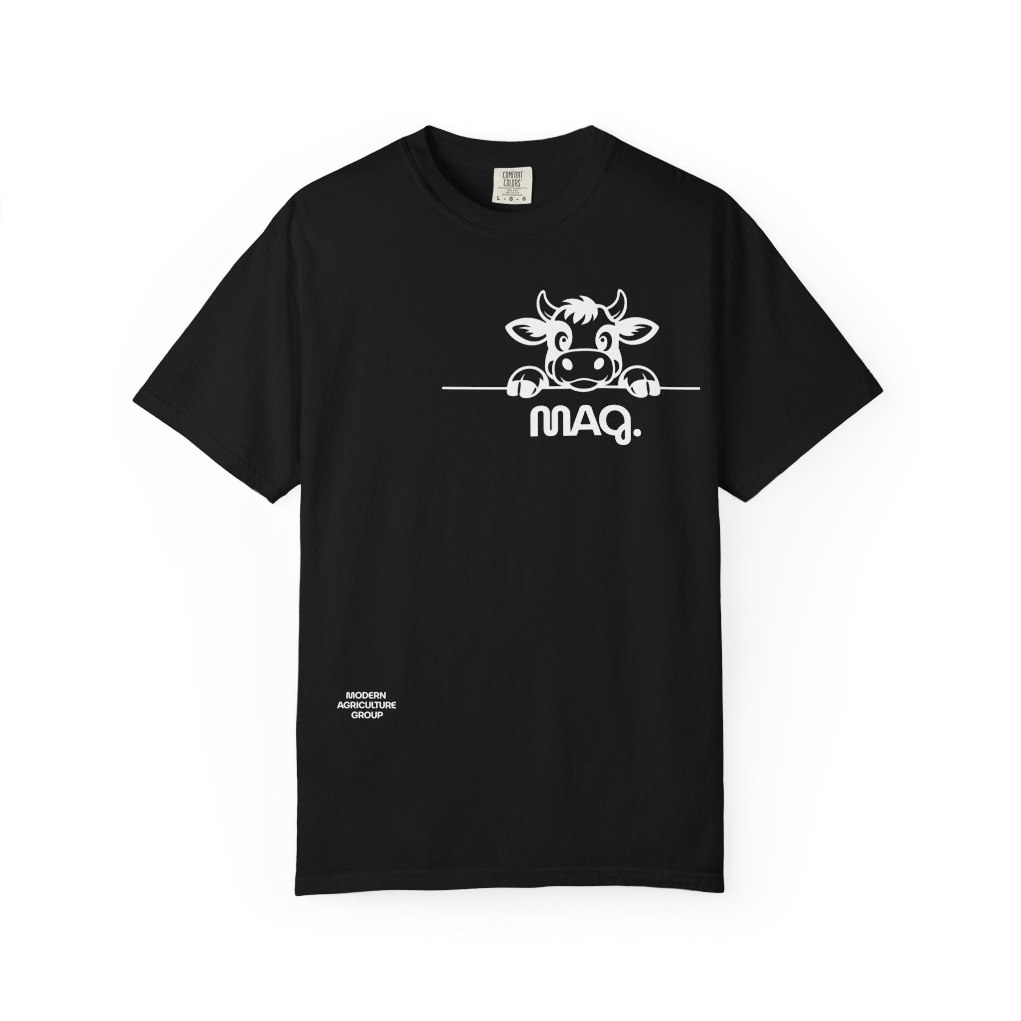 Cow Graphic (MAG) T-Shirt  MAQ Peekaboo Logo Tee