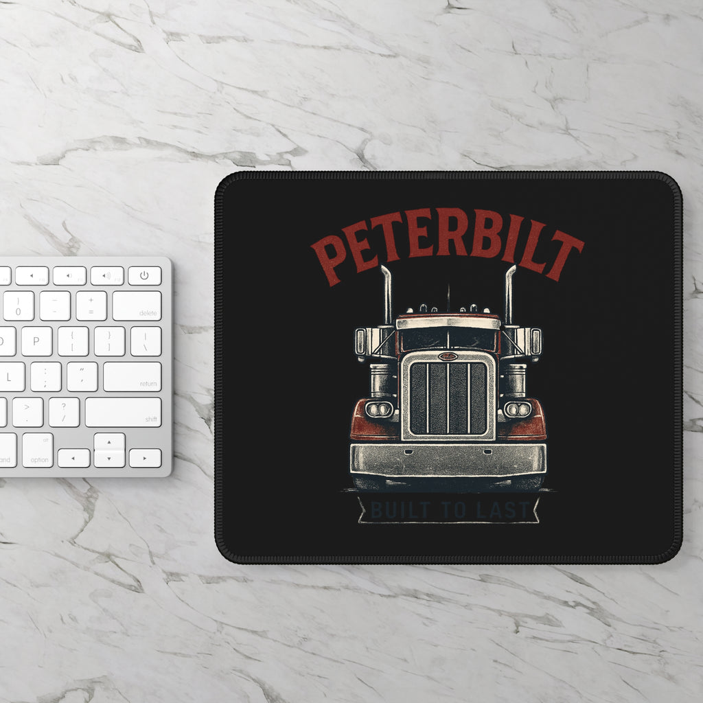 Peterbilt 389 Truck Front Graphic Gaming Mouse Pad Built to Last