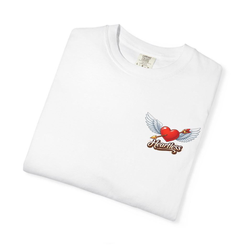 Winged Heart 'Heartless' Graphic T-Shirt | Retro Tattoo Style