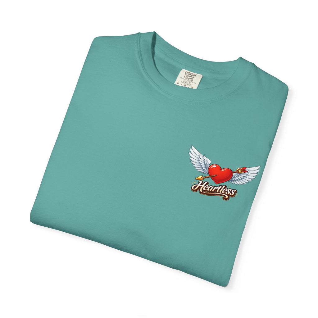 Winged Heart 'Heartless' Graphic T-Shirt | Retro Tattoo Style