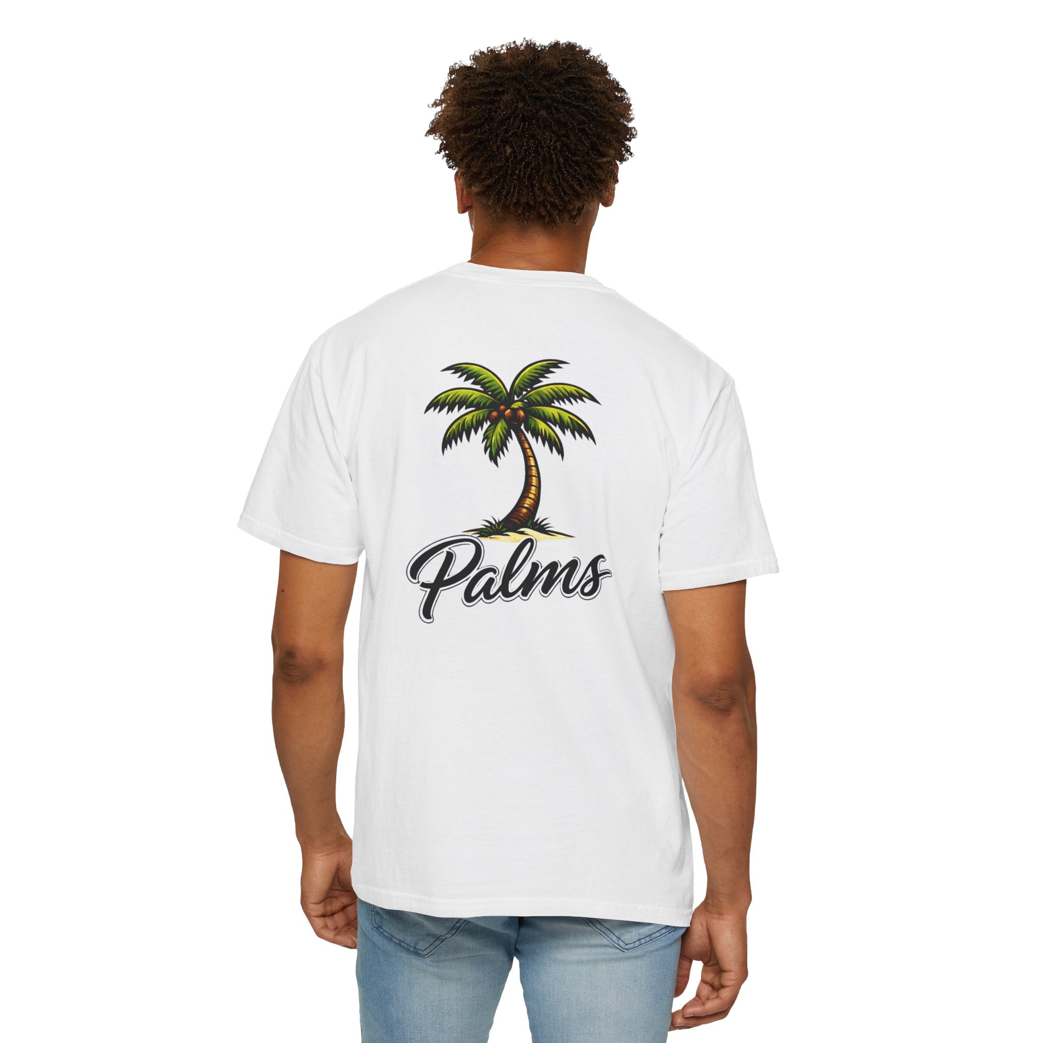 Palms Graphic T-Shirt  Tropical Palm Tree Beach Tee