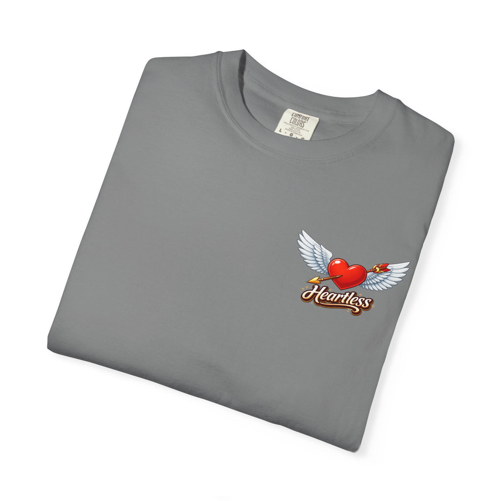 Winged Heart 'Heartless' Graphic T-Shirt | Retro Tattoo Style