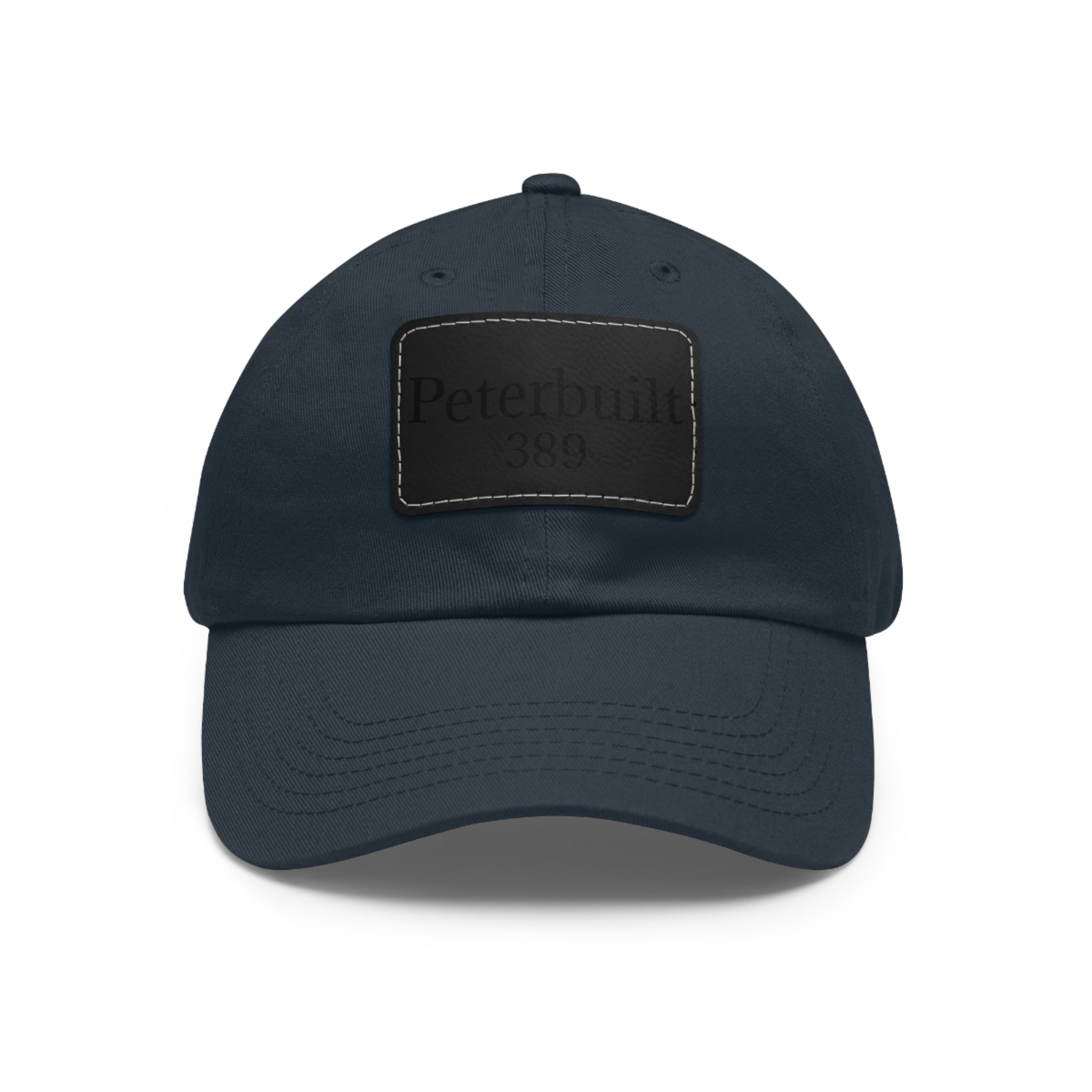 Dad Hat Peterbuilt 389 Leather Patch