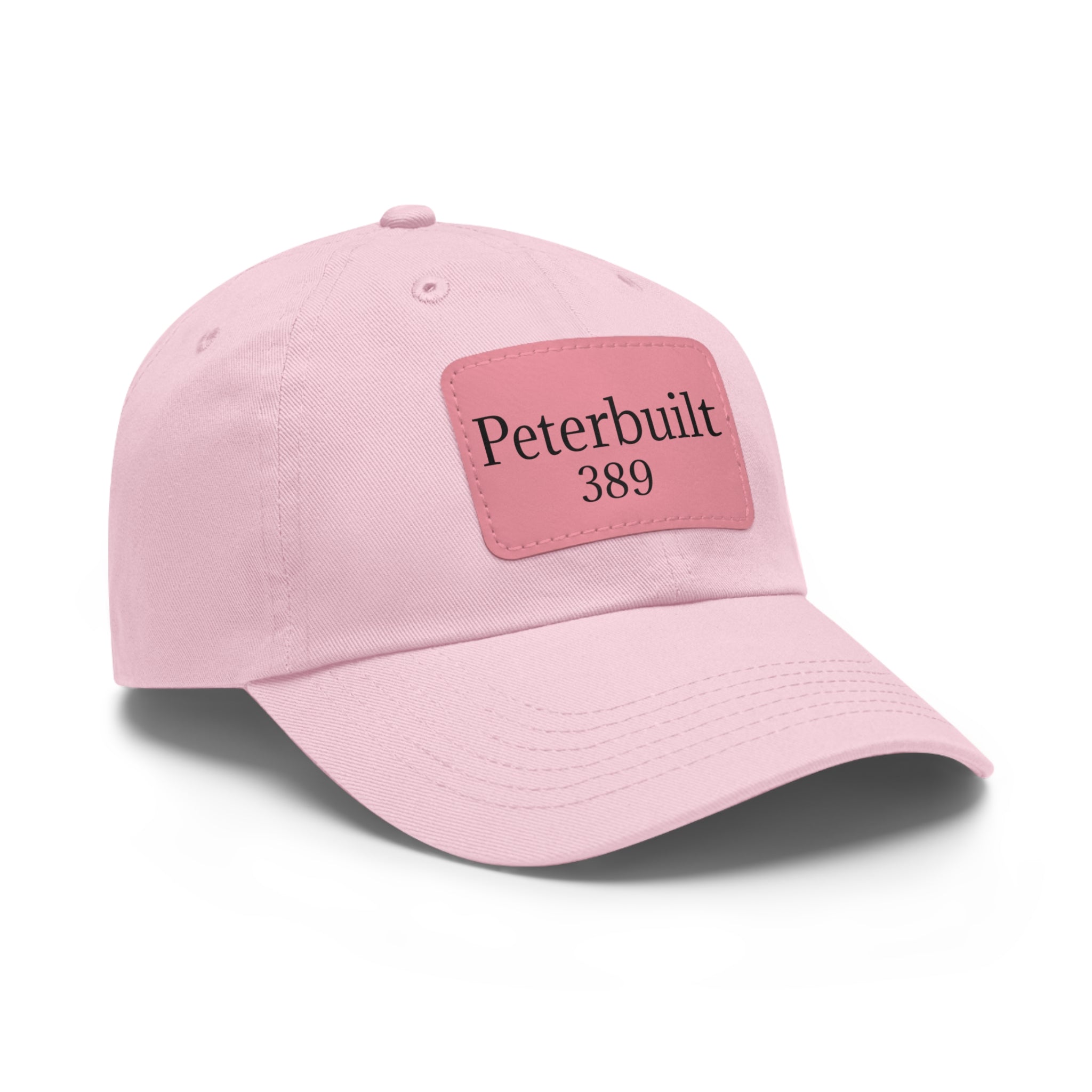 Dad Hat Peterbuilt 389 Leather Patch