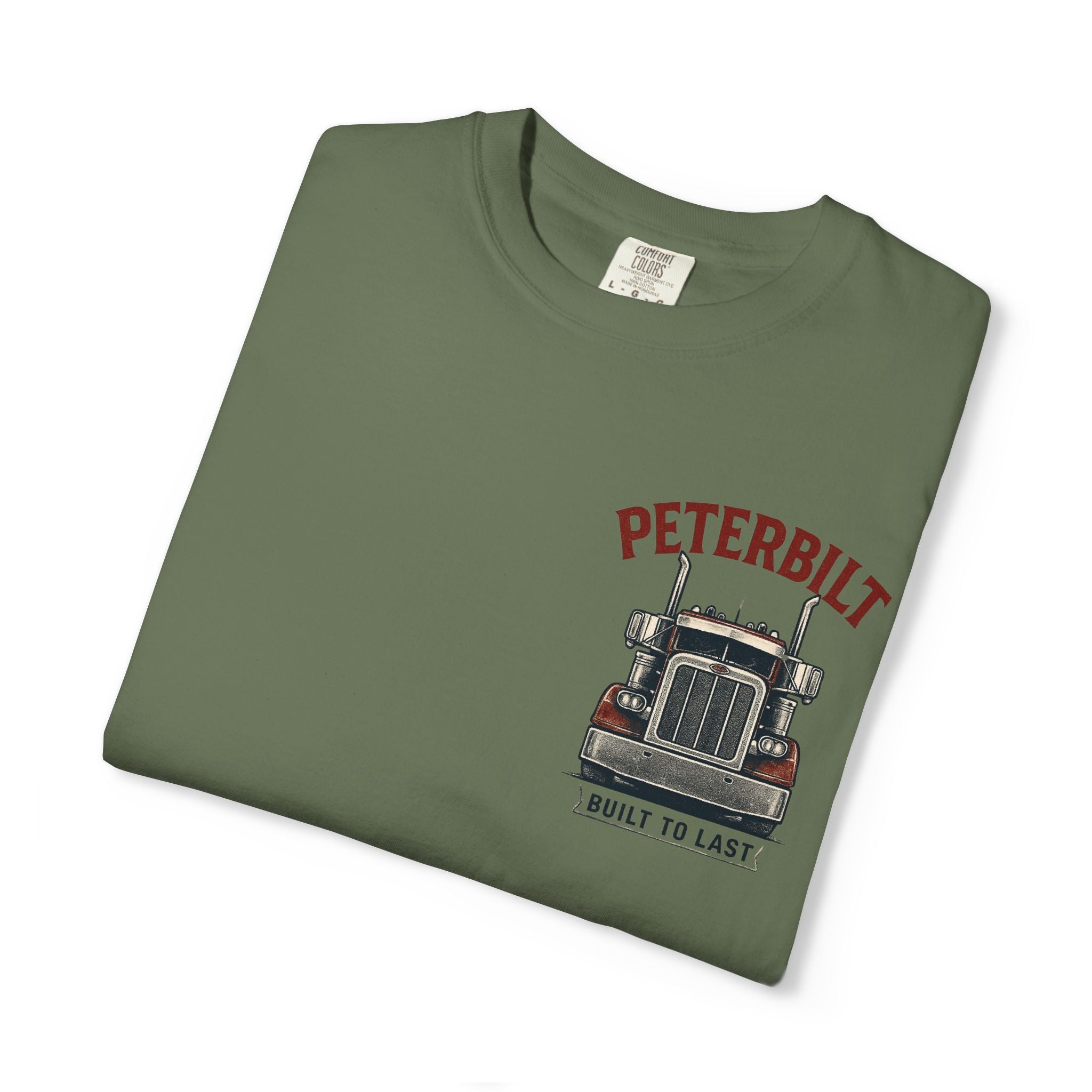 Classic Peterbuilt T-shirt with Truck Design, Bold Statement Tee for Truck Lovers, Perfect Gift for Birthdays, Casual Wear, Road Essential