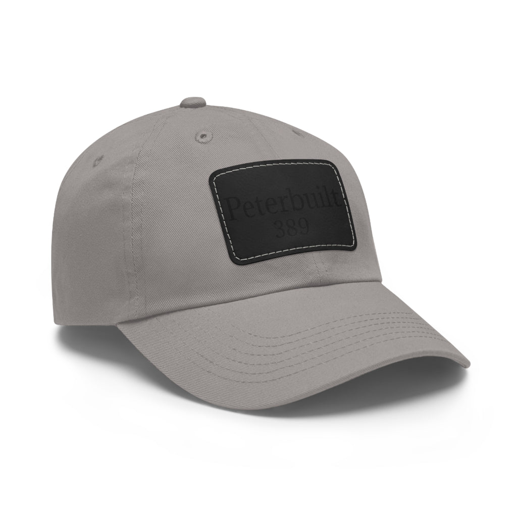 Dad Hat Peterbuilt 389 Leather Patch