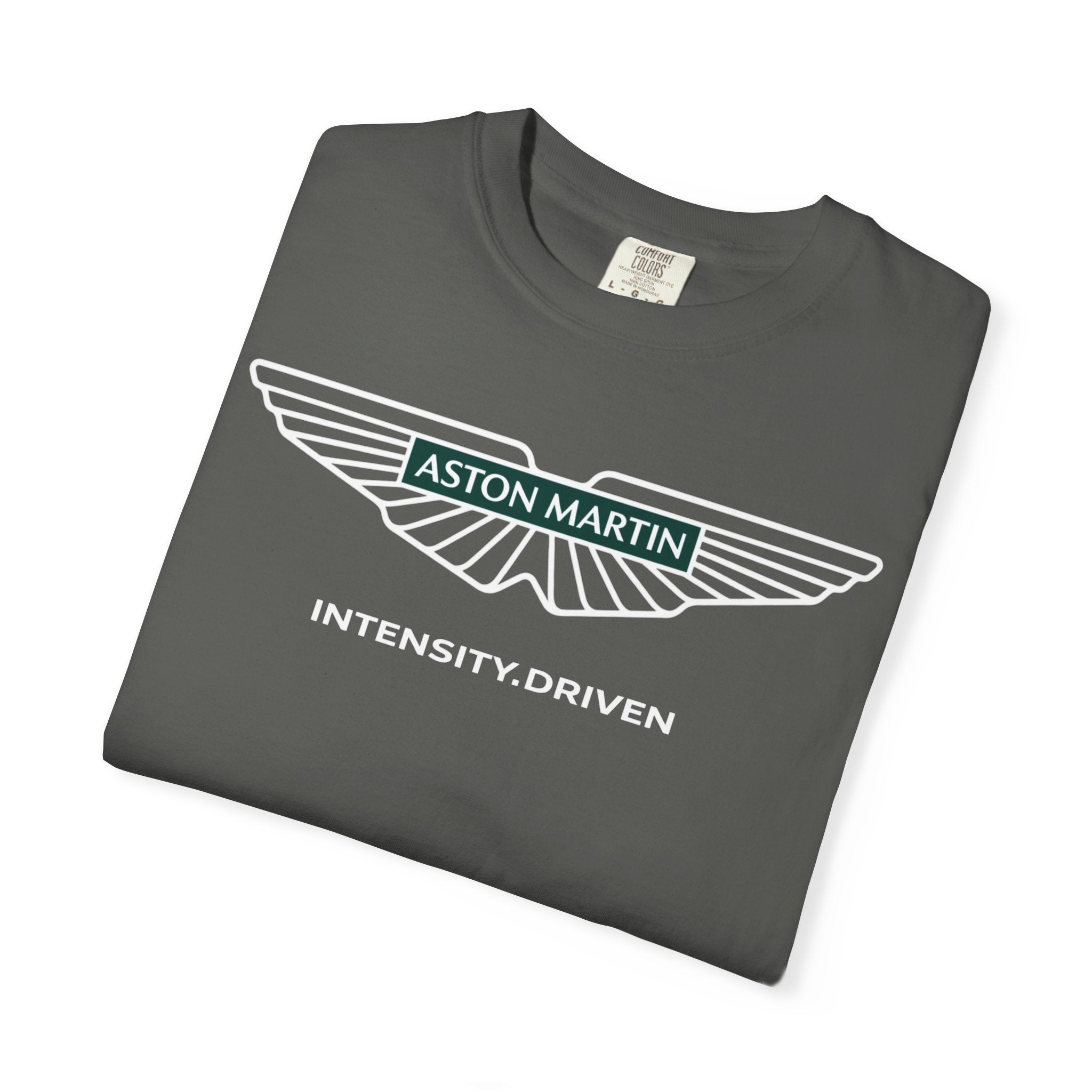Aston Martin Logo T-Shirt Intensity Driven Graphic Tee