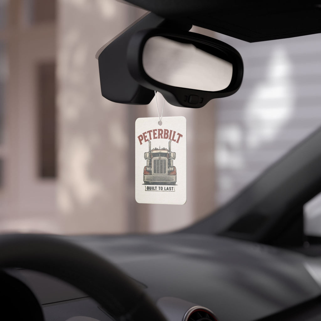 Peterbilt Truck Car Air Freshener | Built to Last, Semi Truck Design