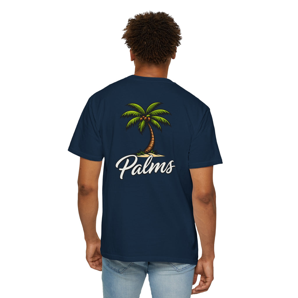 Palms Graphic T-Shirt  Tropical Palm Tree Beach Tee