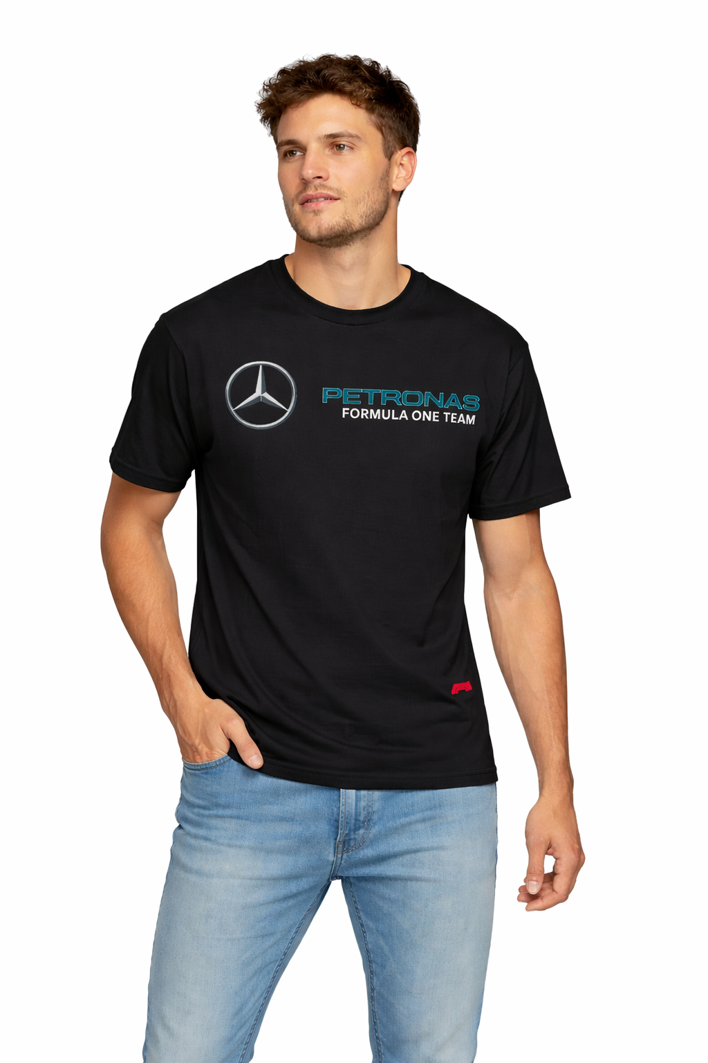 Mercedes Petronas Formula One Team T-Shirt | F1 Logo Racing Tee