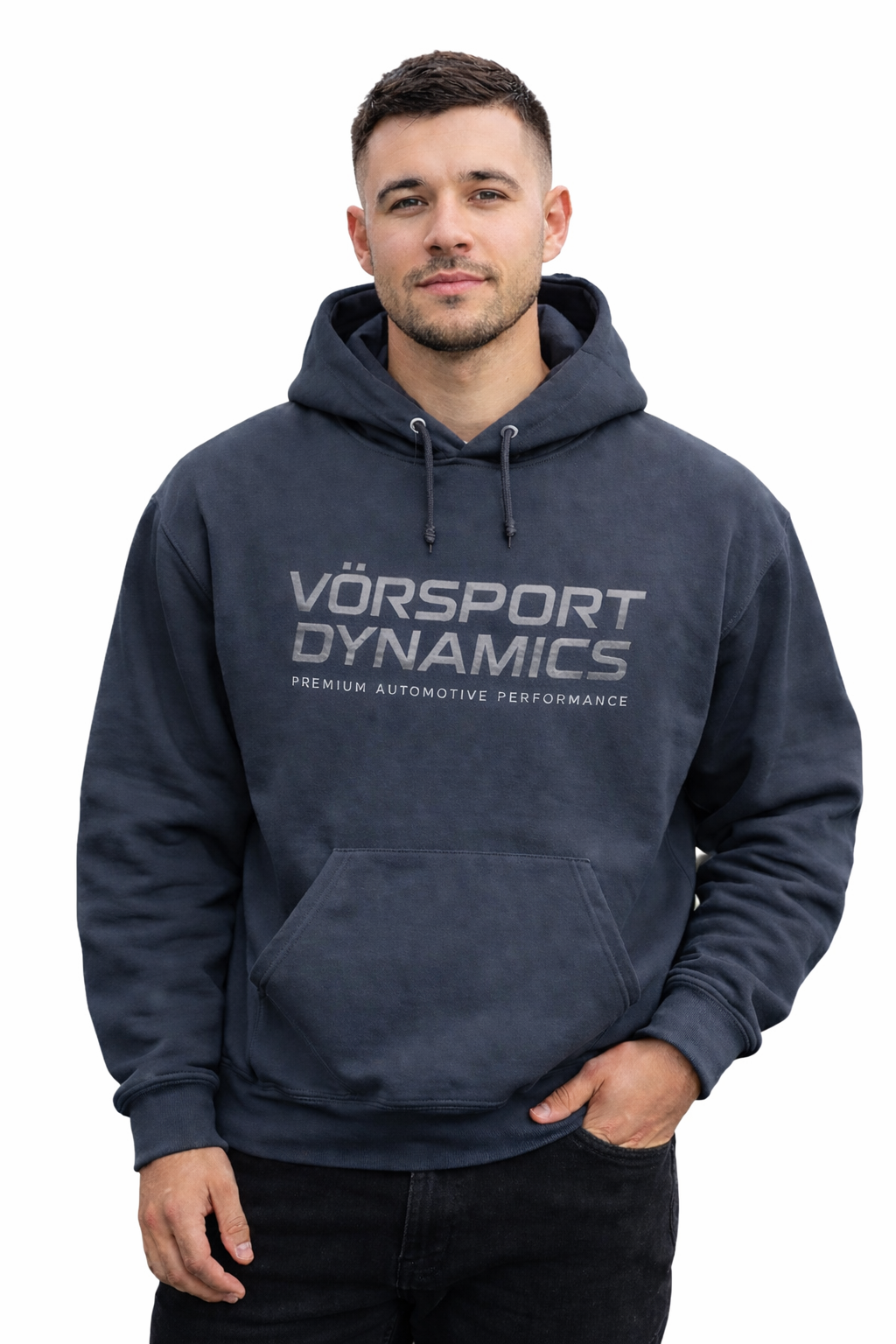 Vorsport Dynamics Hooded Sweatshirt  Minimal Tech Logo Pullover