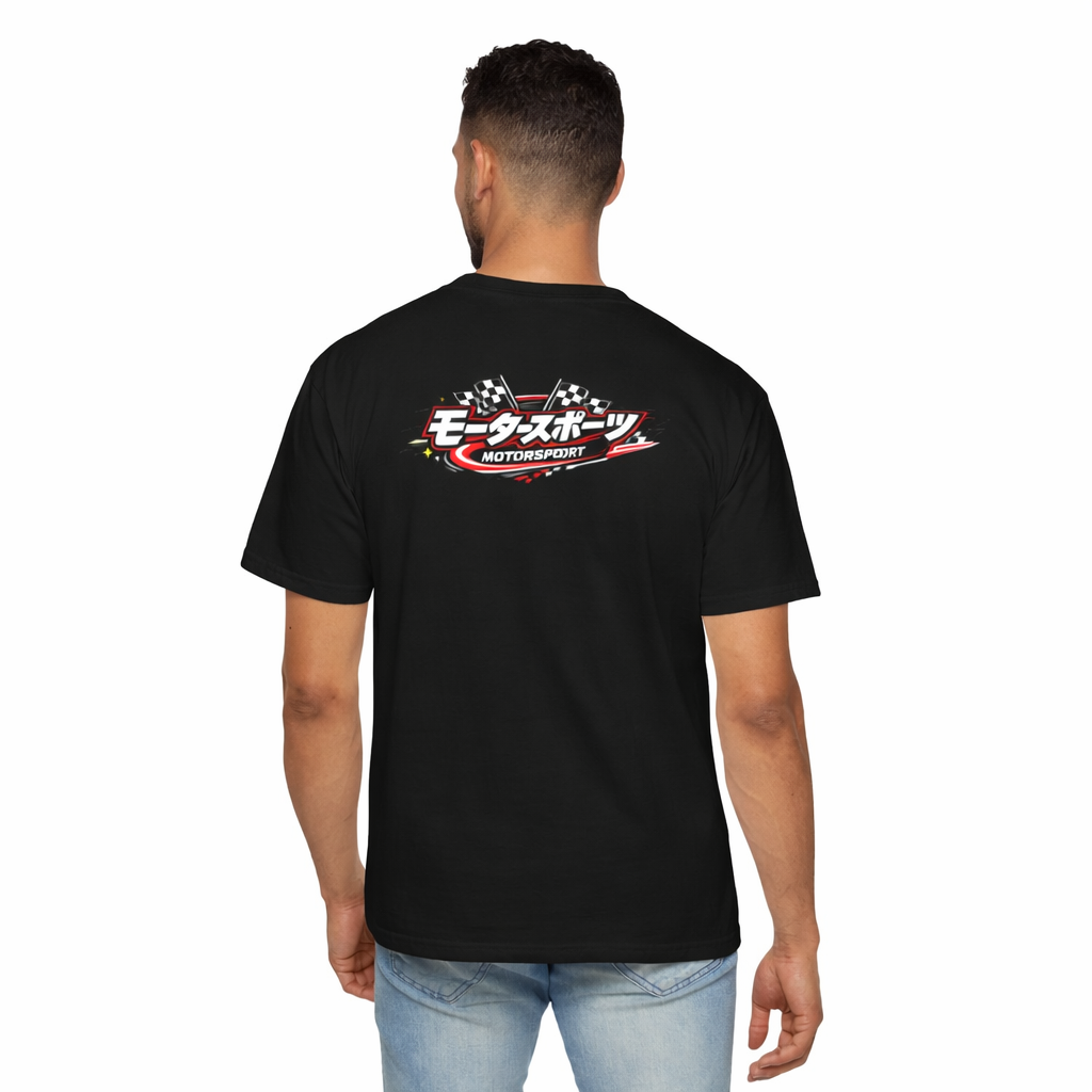 Motorsport Japanese Logo T-Shirt — Racing Graphic Tee