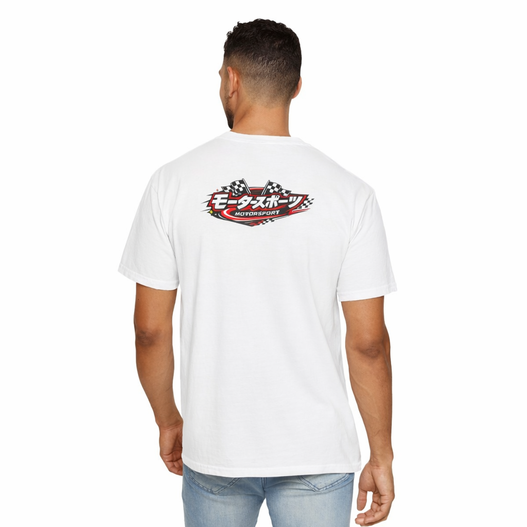 Motorsport Japanese Logo T-Shirt — Racing Graphic Tee