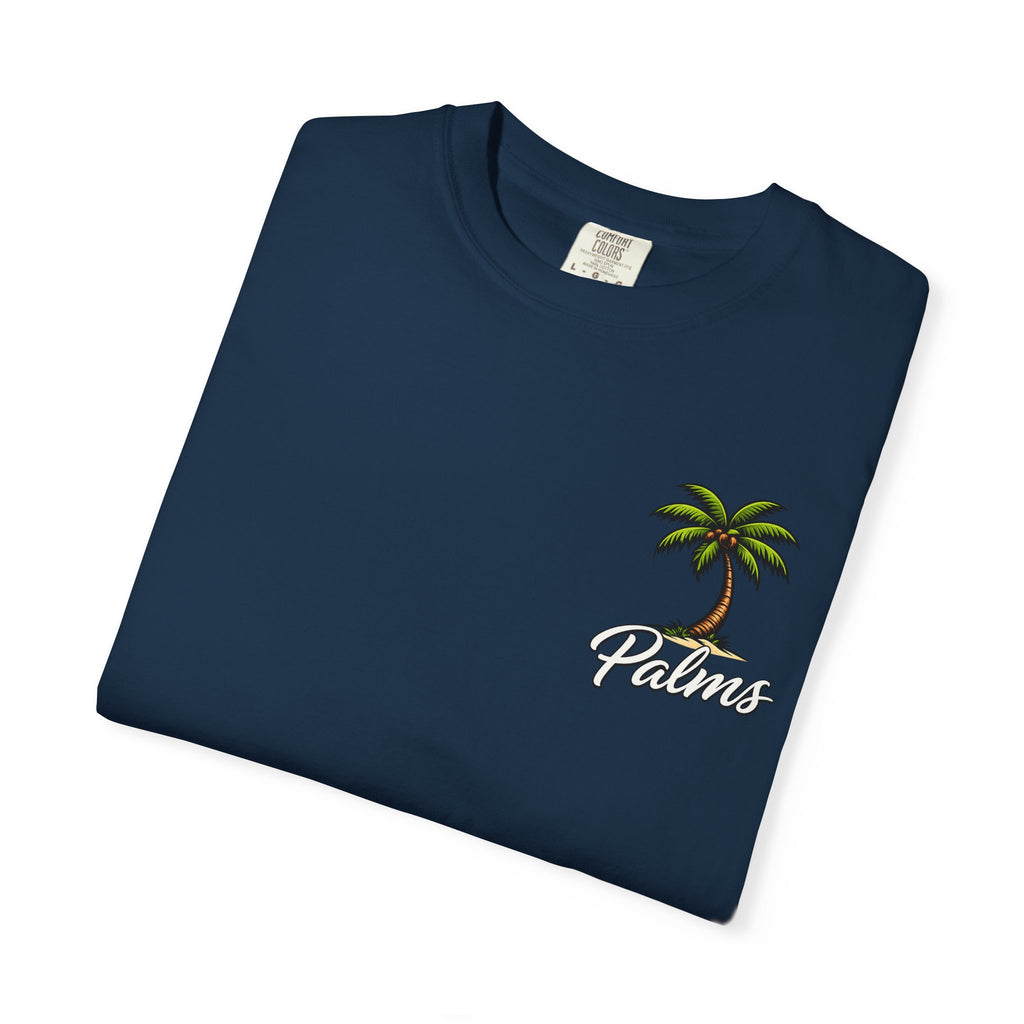 Palms Graphic T-Shirt  Tropical Palm Tree Beach Tee