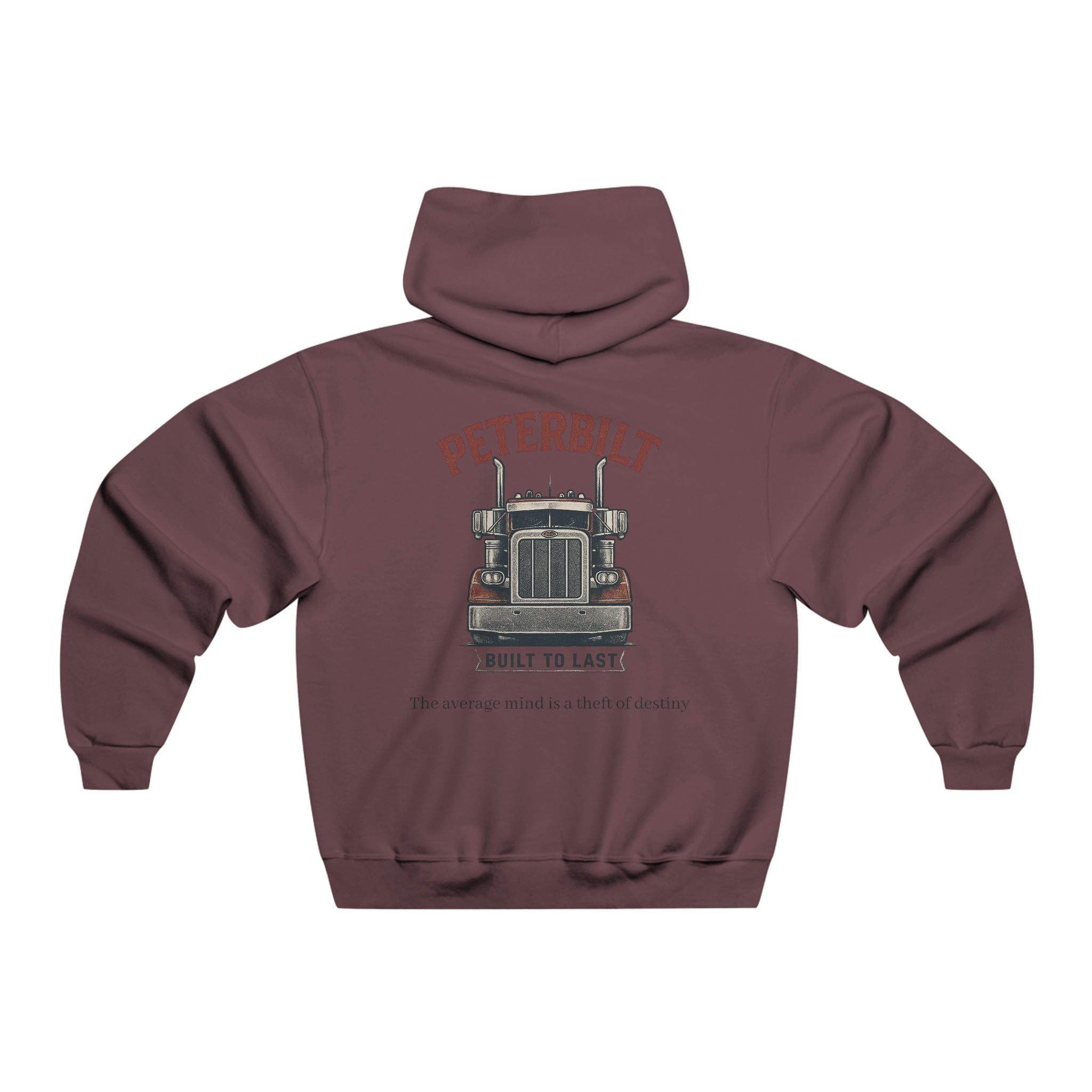 Peterbilt Truck Hoodie, Heavy Duty Sweatshirt for Truck Enthusiasts, Gift for Drivers, Casual Wear, Automotive Apparel