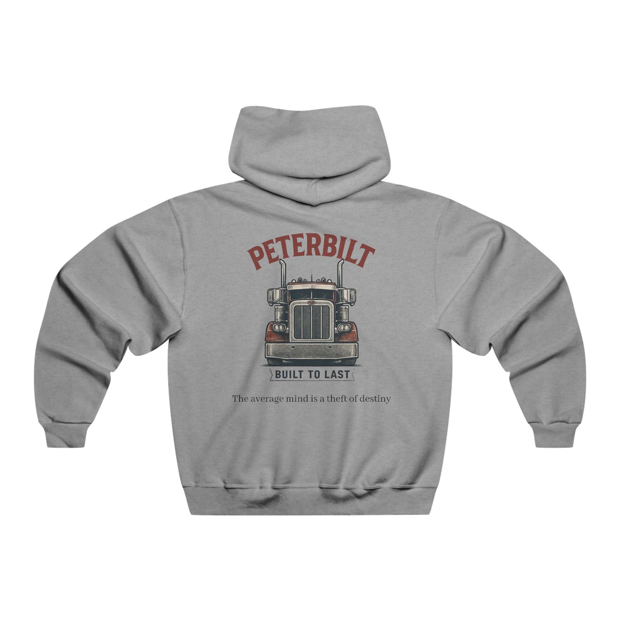 Peterbilt Truck Hoodie, Heavy Duty Sweatshirt for Truck Enthusiasts, Gift for Drivers, Casual Wear, Automotive Apparel