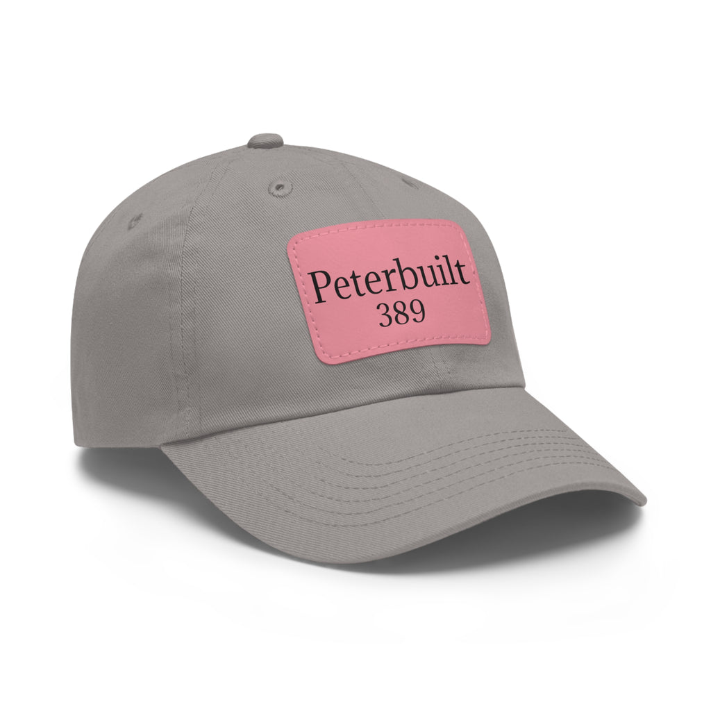 Dad Hat Peterbuilt 389 Leather Patch