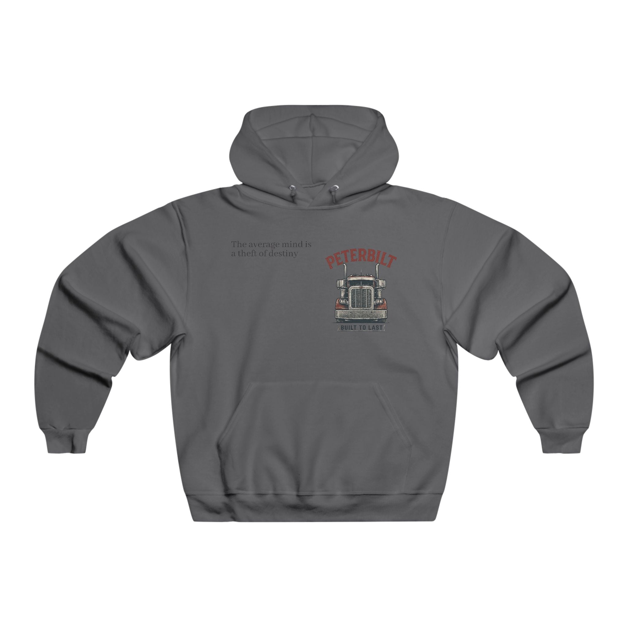 Peterbilt Truck Hoodie, Heavy Duty Sweatshirt for Truck Enthusiasts, Gift for Drivers, Casual Wear, Automotive Apparel