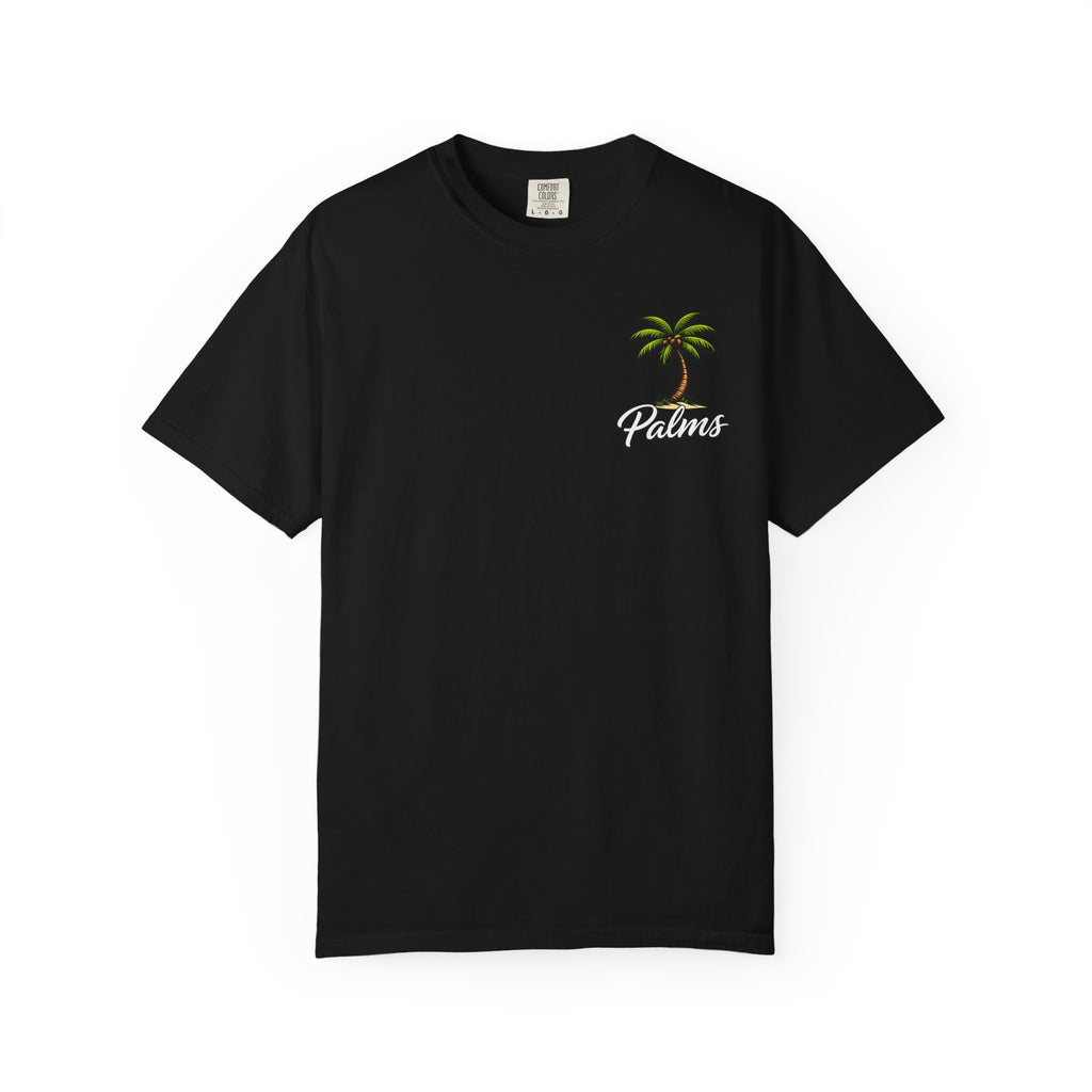 Palms Graphic T-Shirt  Tropical Palm Tree Beach Tee