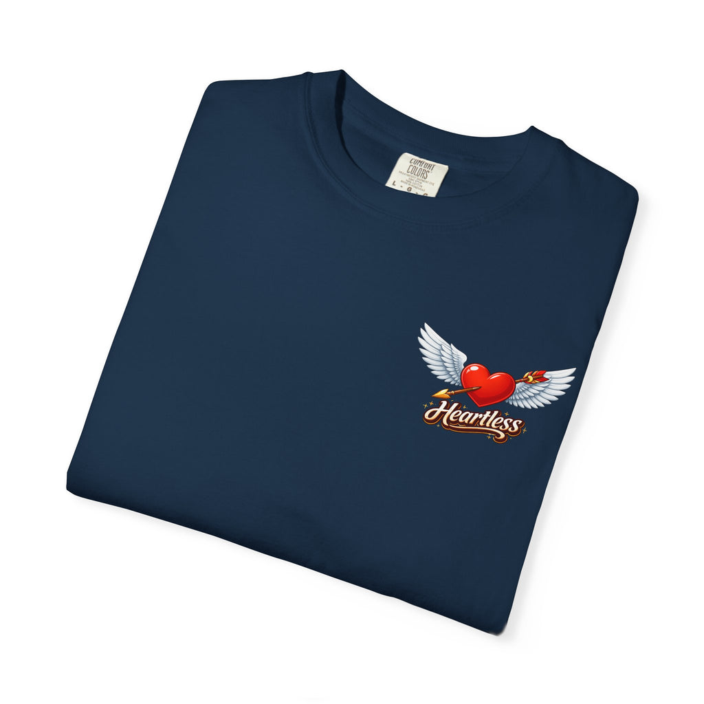 Winged Heart 'Heartless' Graphic T-Shirt | Retro Tattoo Style