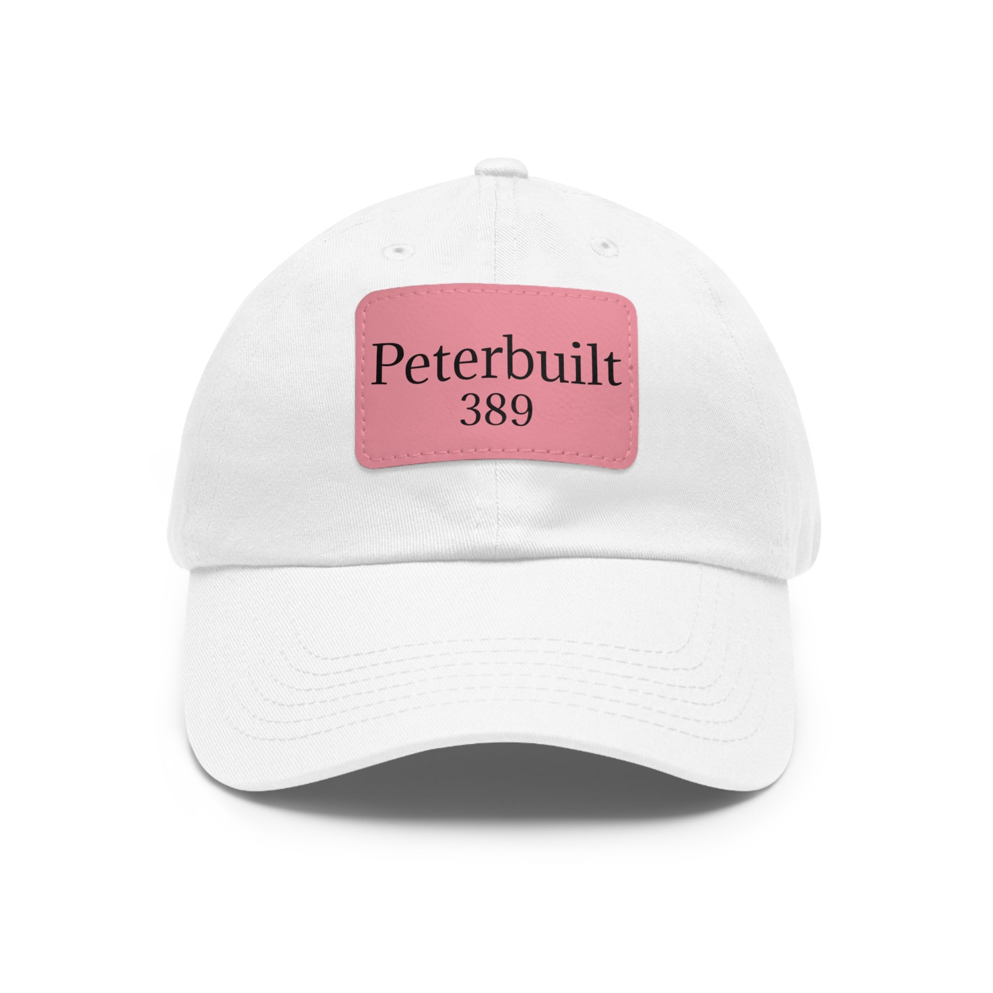 Dad Hat Peterbuilt 389 Leather Patch