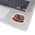 Peterbilt Flame Truck Sticker — Kiss-Cut Truck Logo Decal